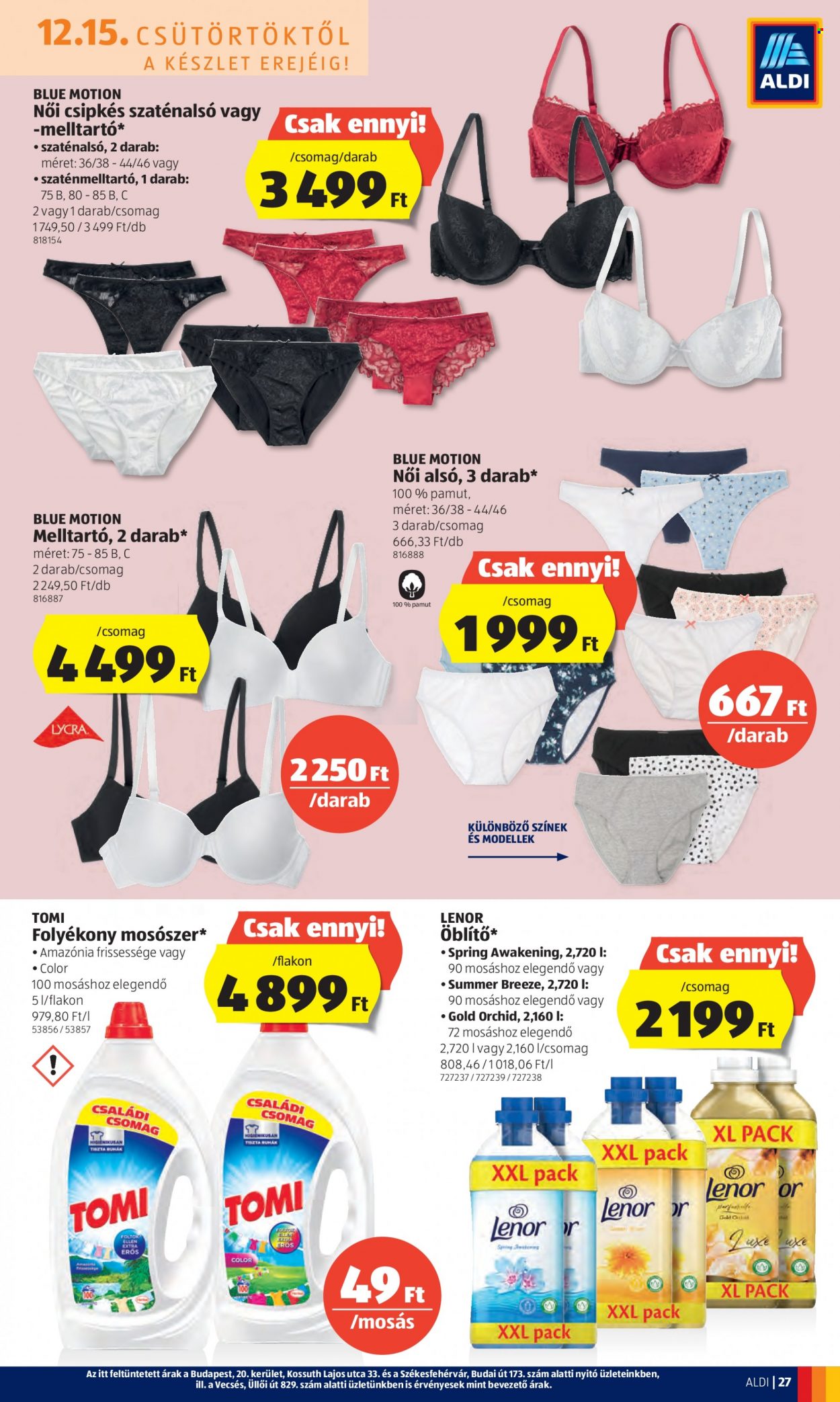 Aldi akciós újságok - 2022.12.15 - 2022.12.21. Oldal 27