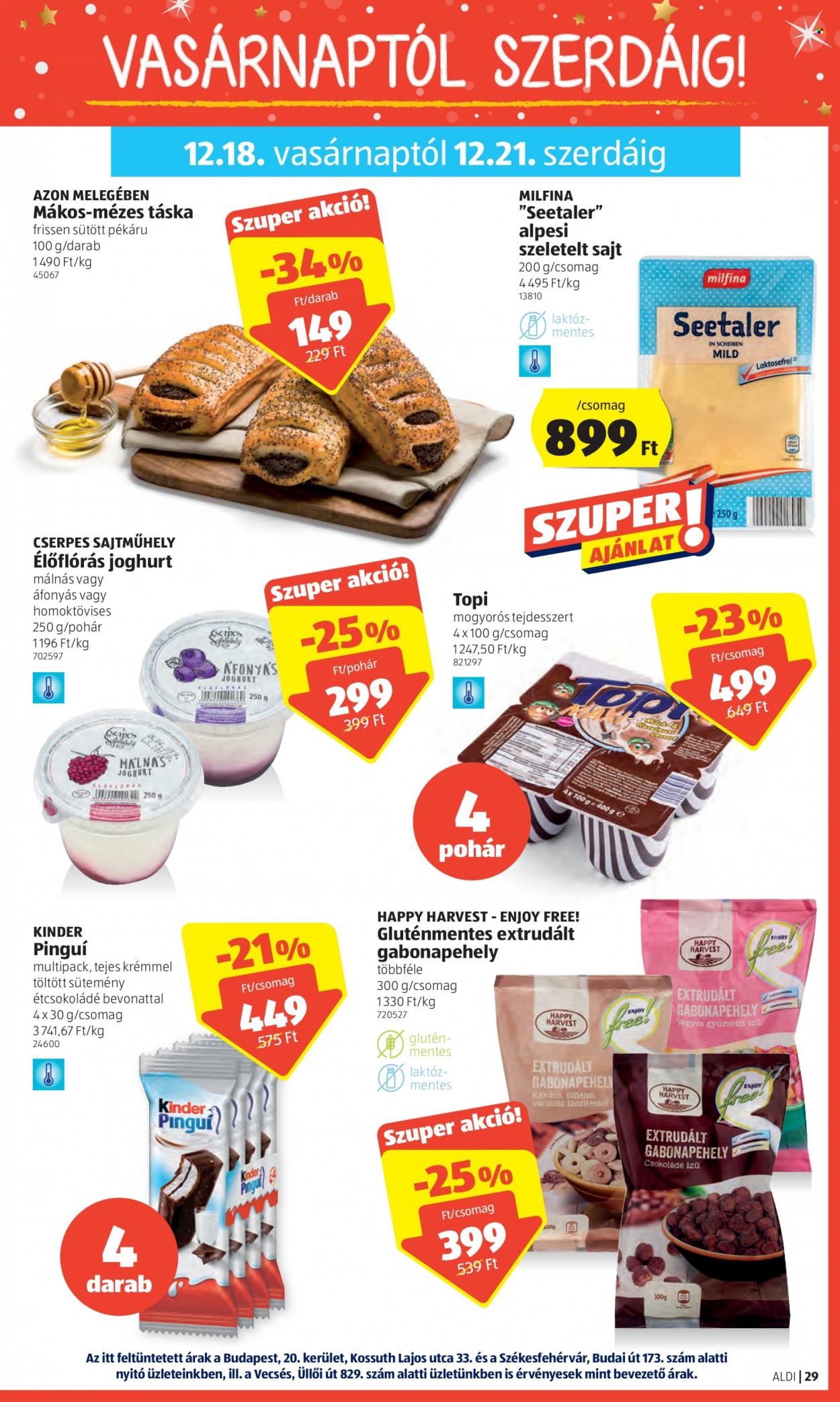 Aldi akciós újságok - 2022.12.15 - 2022.12.21. Oldal 29