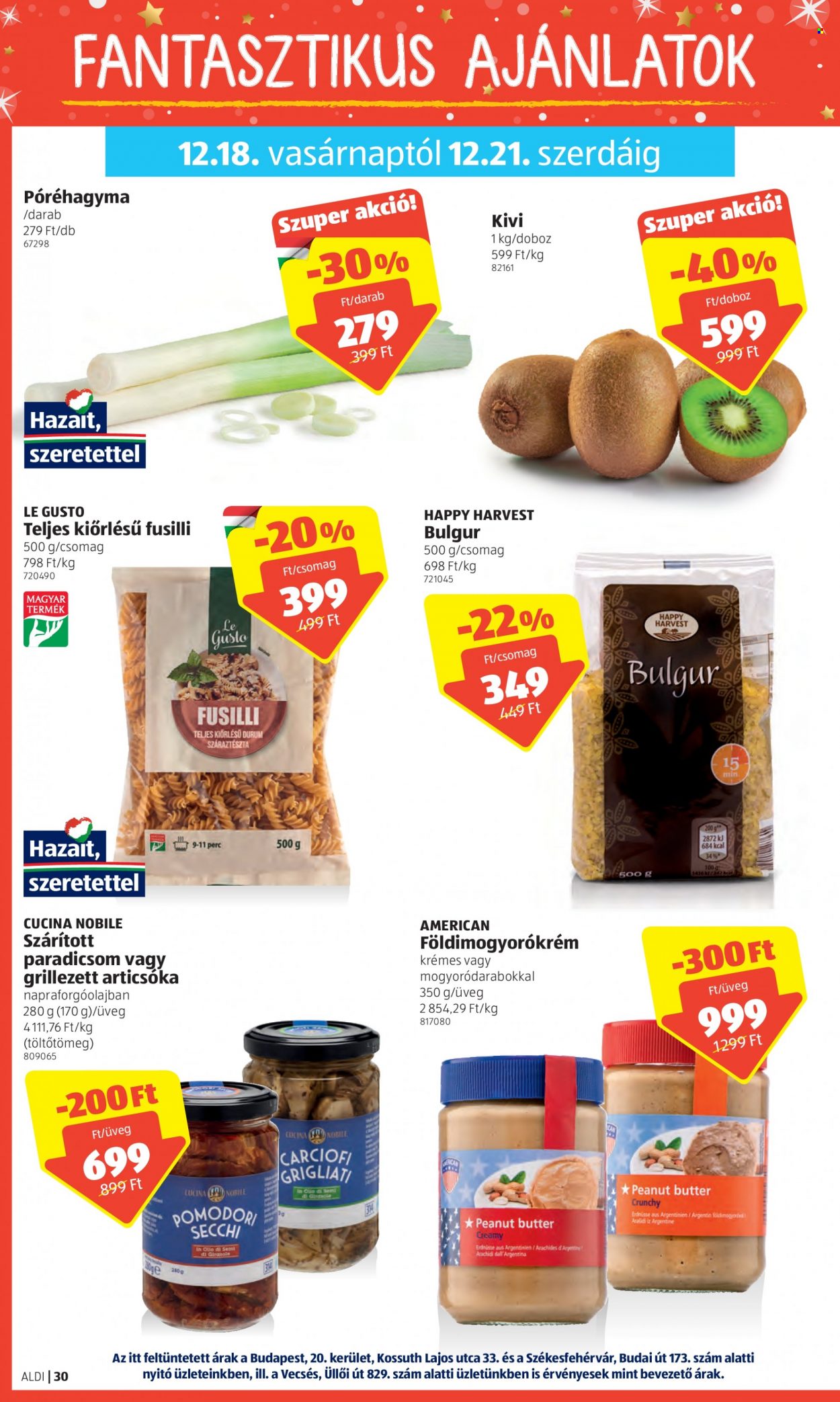 Aldi akciós újságok - 2022.12.15 - 2022.12.21. Oldal 30