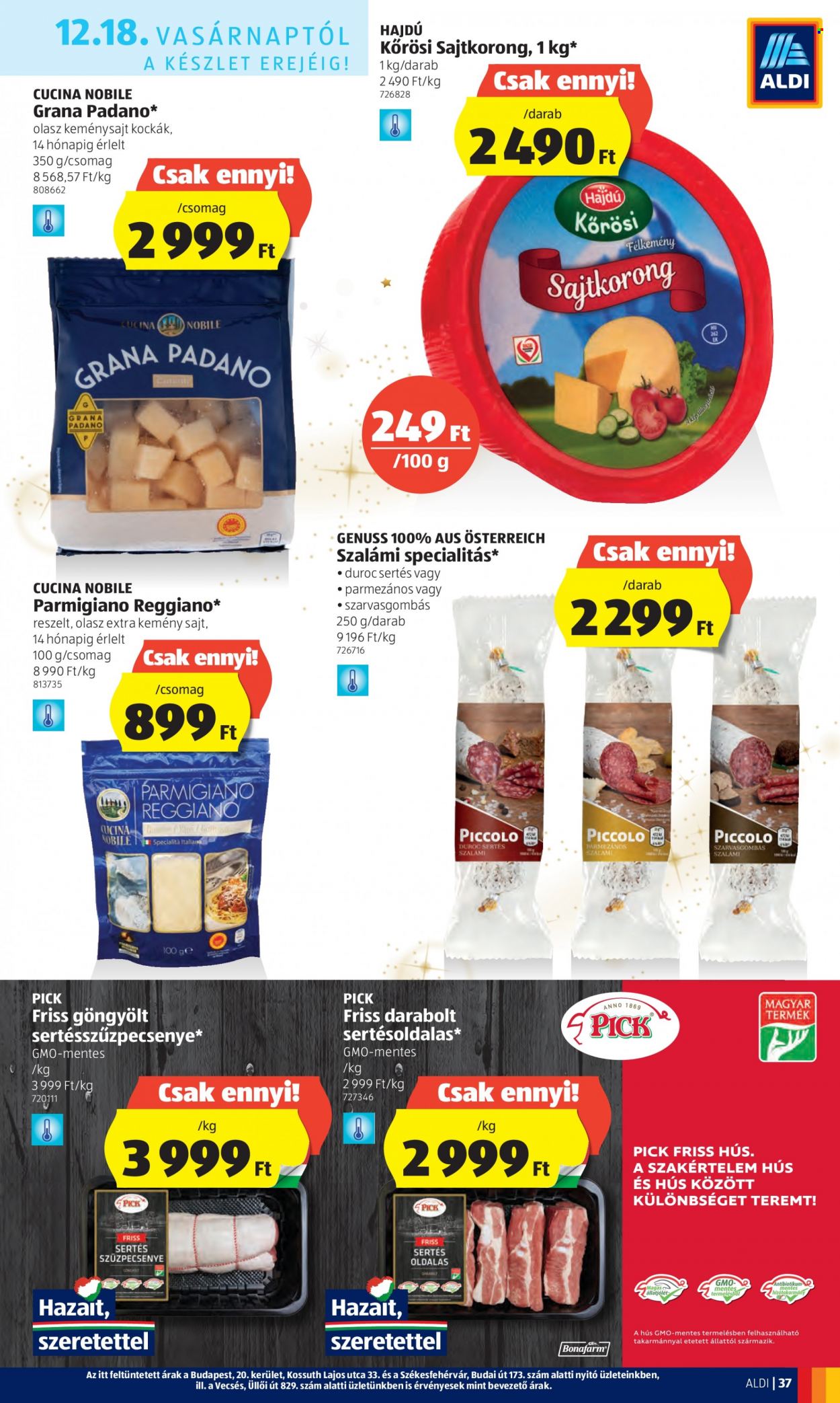 Aldi akciós újságok - 2022.12.15 - 2022.12.21. Oldal 37