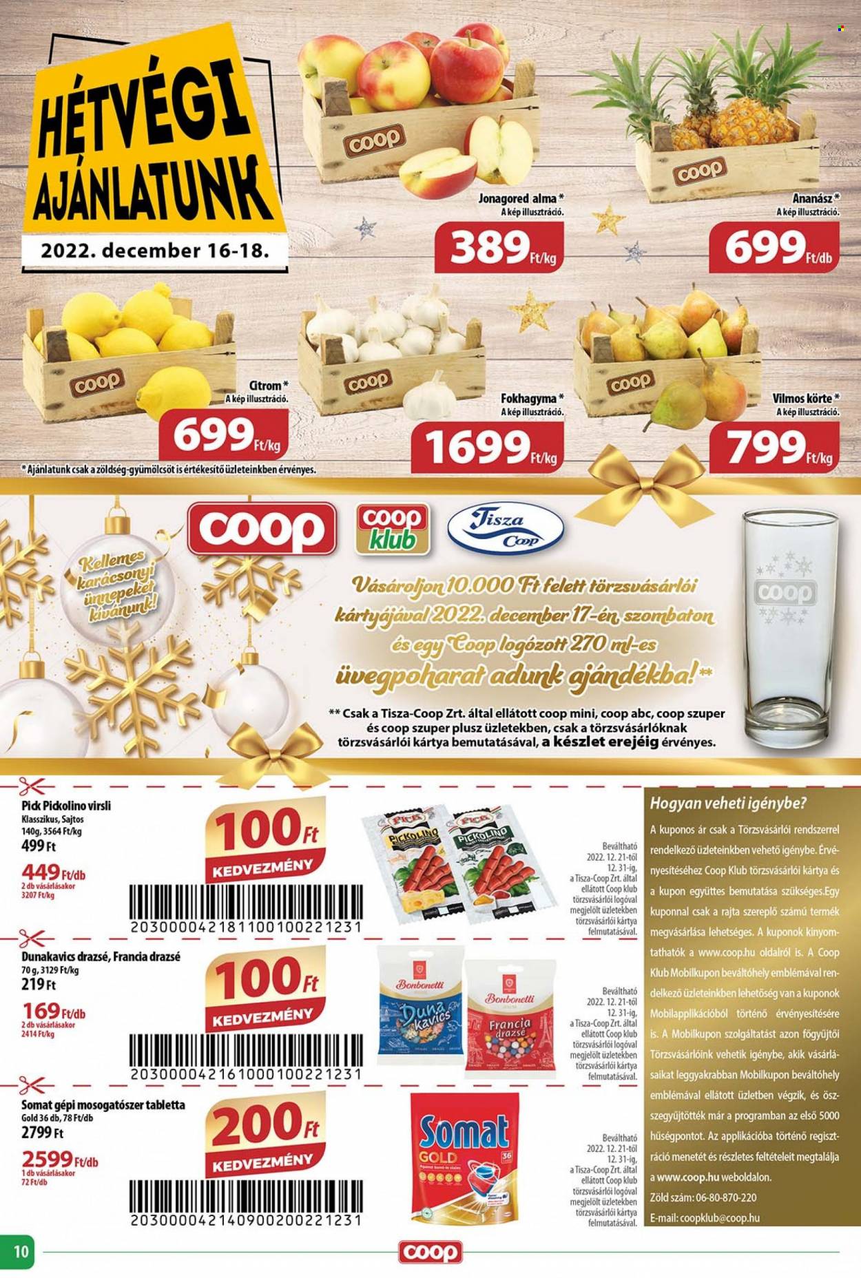 Coop akciós újságok - 2022.12.14 - 2022.12.23. Oldal 10