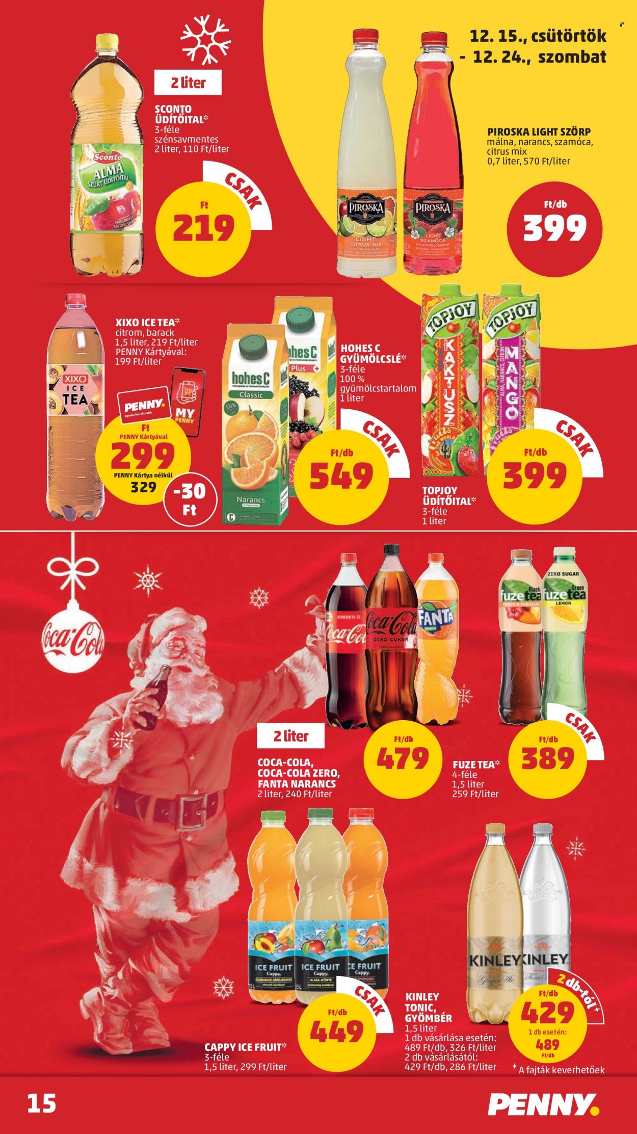 Penny Market akciós újságok - 2022.12.15 - 2022.12.24. Oldal 15
