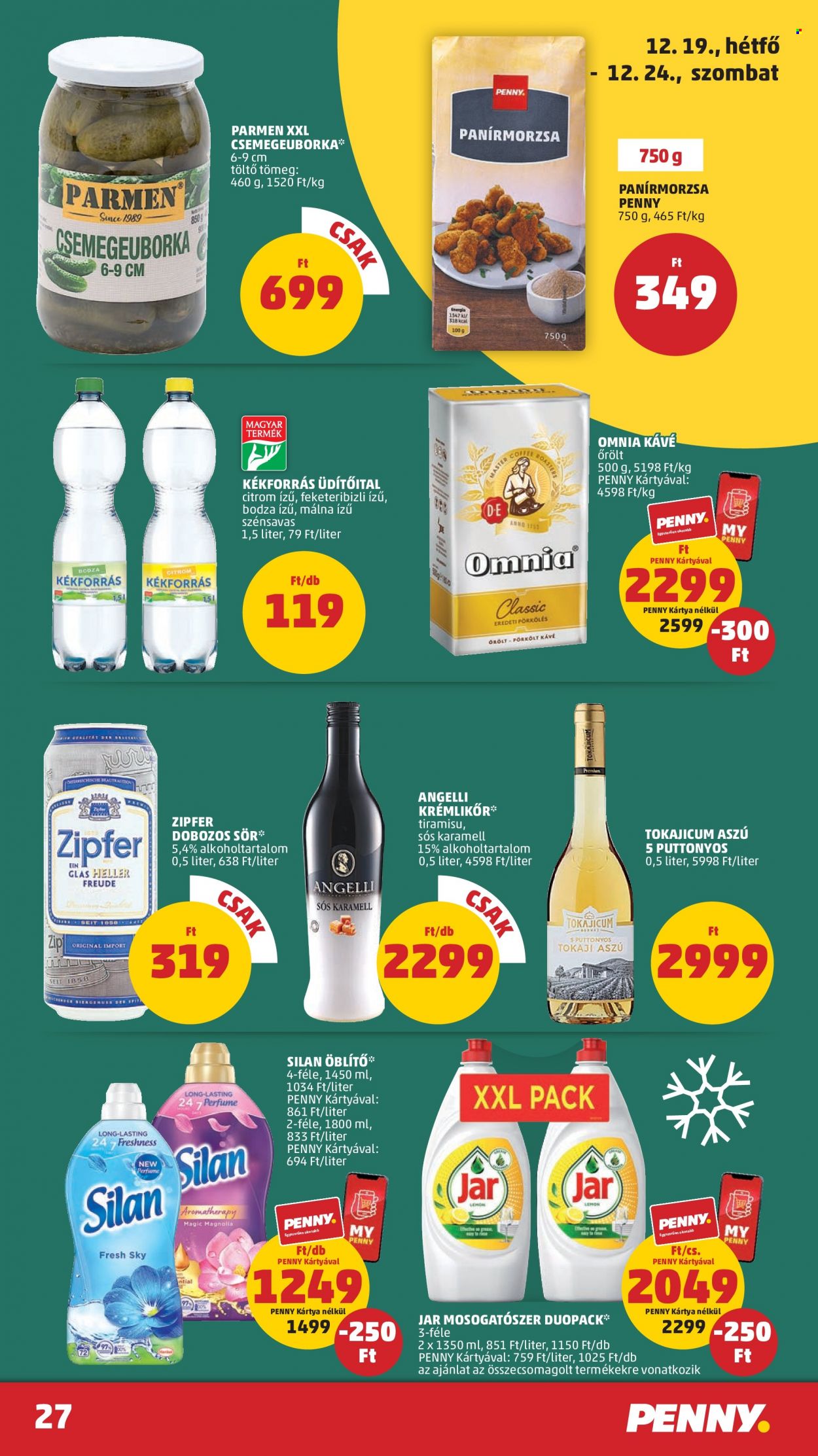 Penny Market akciós újságok - 2022.12.15 - 2022.12.24. Oldal 27