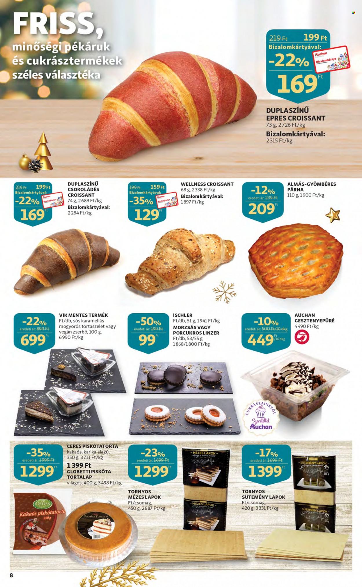 Auchan akciós újságok - 2022.12.15 - 2022.12.24. Oldal 8