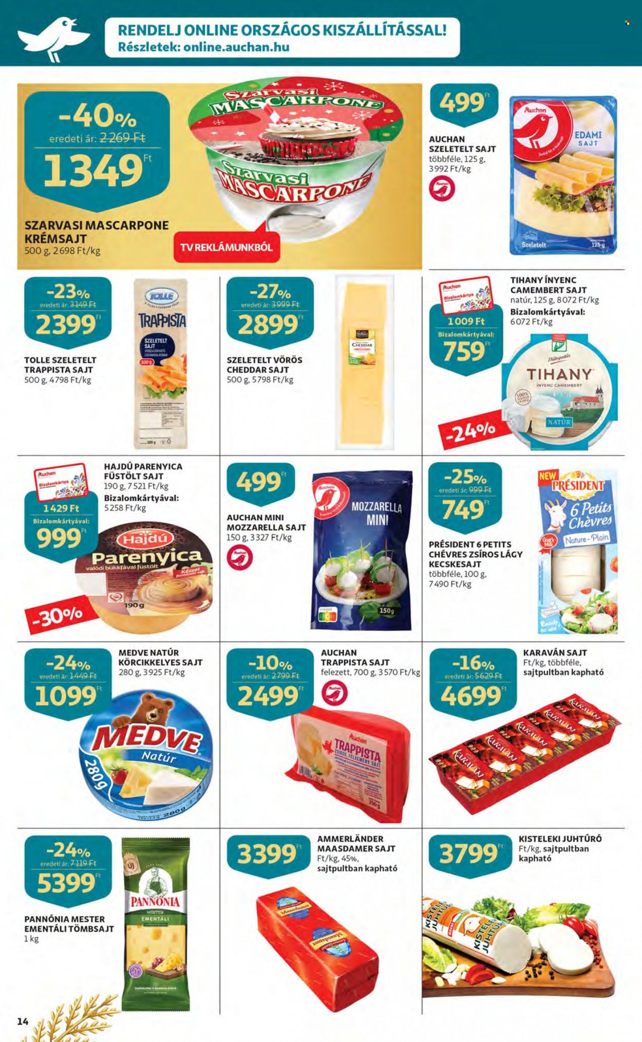 Auchan akciós újságok - 2022.12.15 - 2022.12.24. Oldal 14