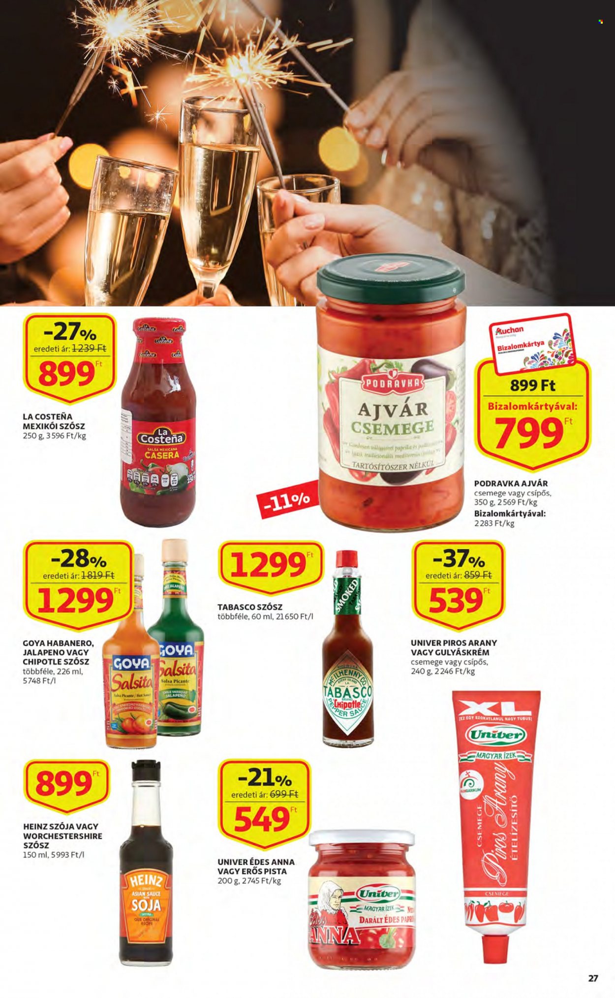 Auchan akciós újságok - 2022.12.15 - 2022.12.24. Oldal 27