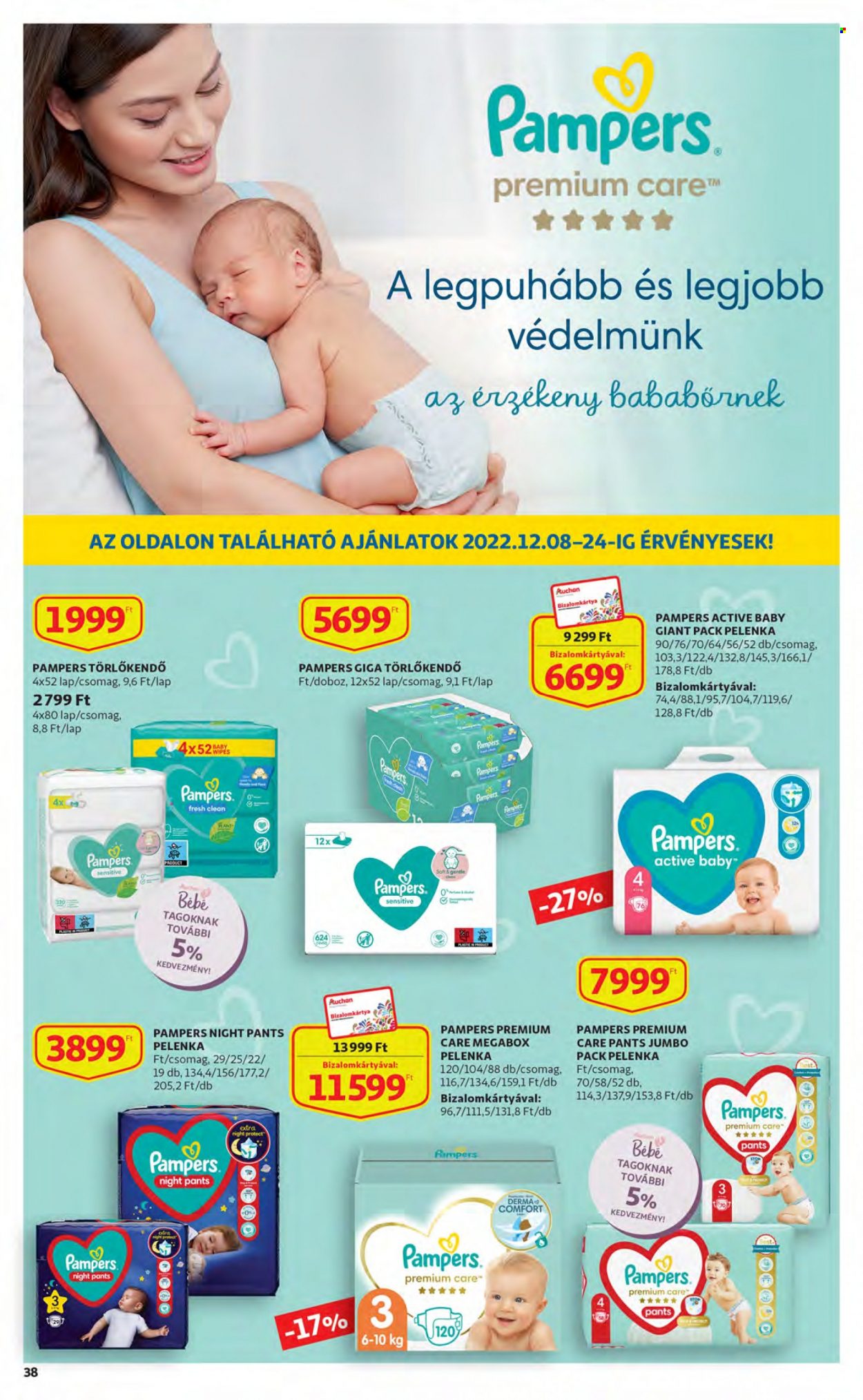 Auchan akciós újságok - 2022.12.15 - 2022.12.24. Oldal 38