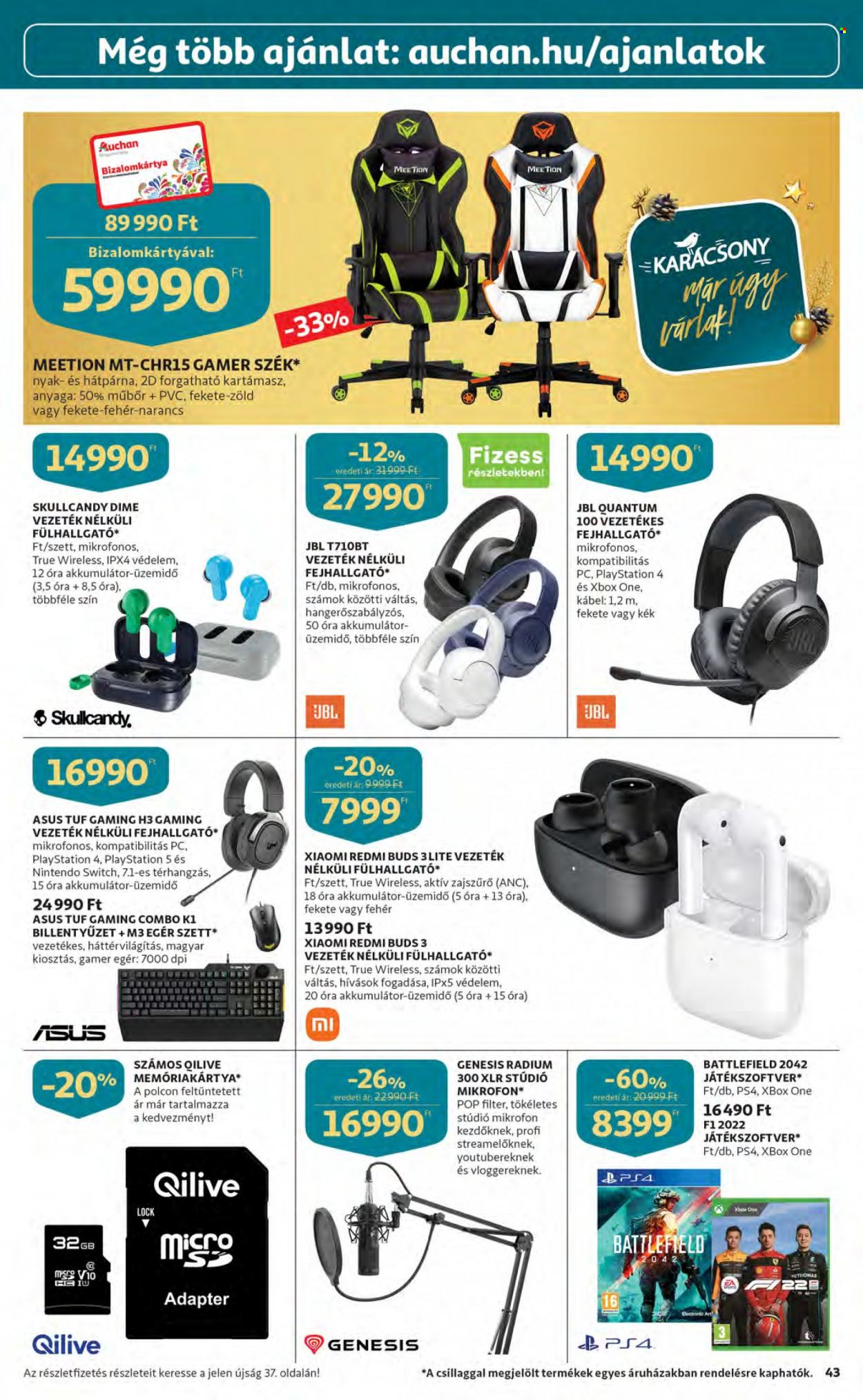Auchan akciós újságok - 2022.12.15 - 2022.12.24. Oldal 43
