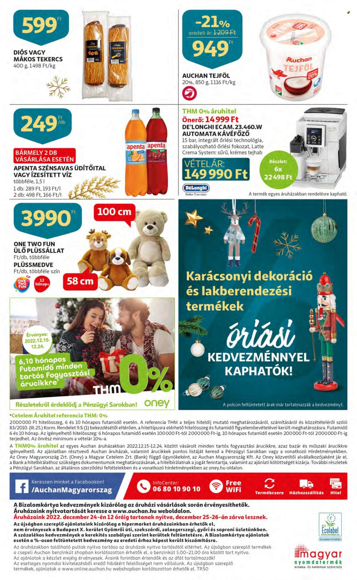 Auchan akciós újságok - 2022.12.15 - 2022.12.24. Oldal 52