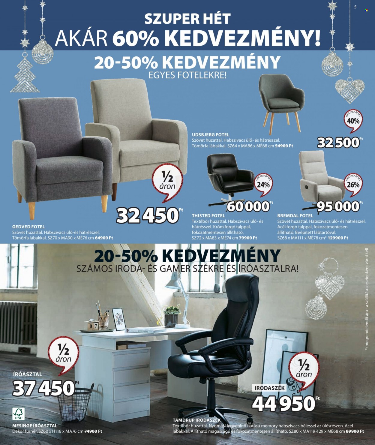 JYSK akciós újságok - 2022.12.14 - 2022.12.27. Oldal 5