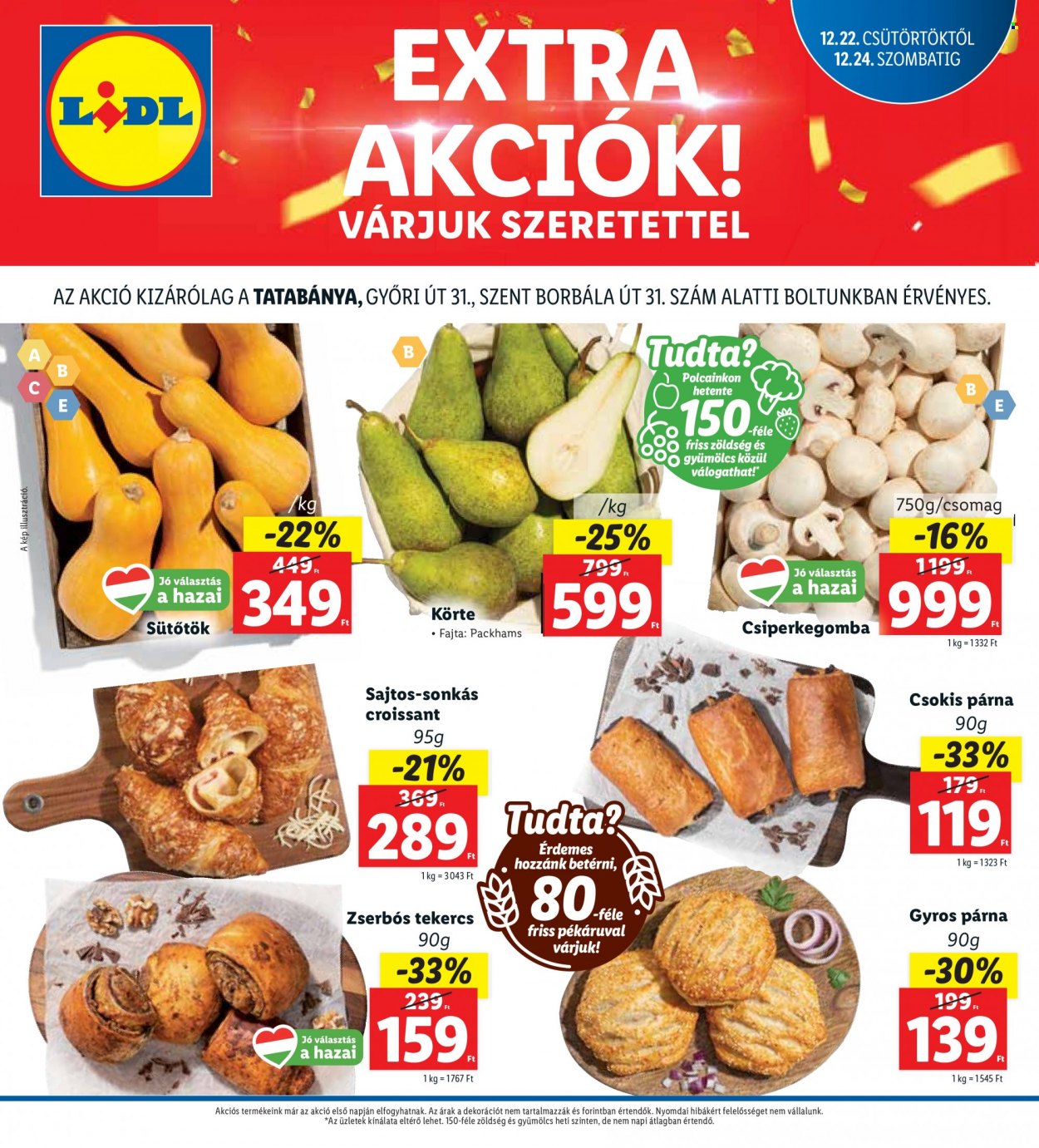 Lidl akciós újságok - 2022.12.22 - 2022.12.24. Oldal 1