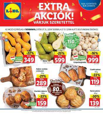 Újság Lidl - 2022.12.22 - 2022.12.24.