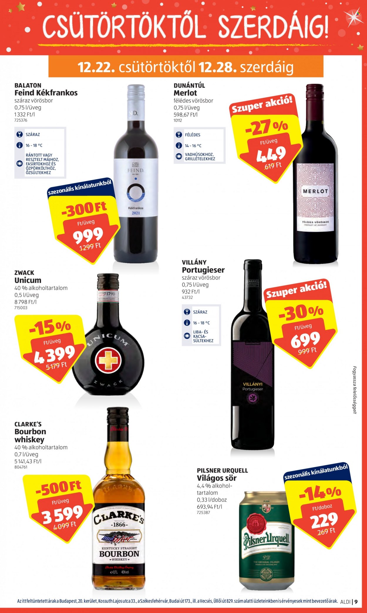 Aldi akciós újságok - 2022.12.22 - 2022.12.28. Oldal 9