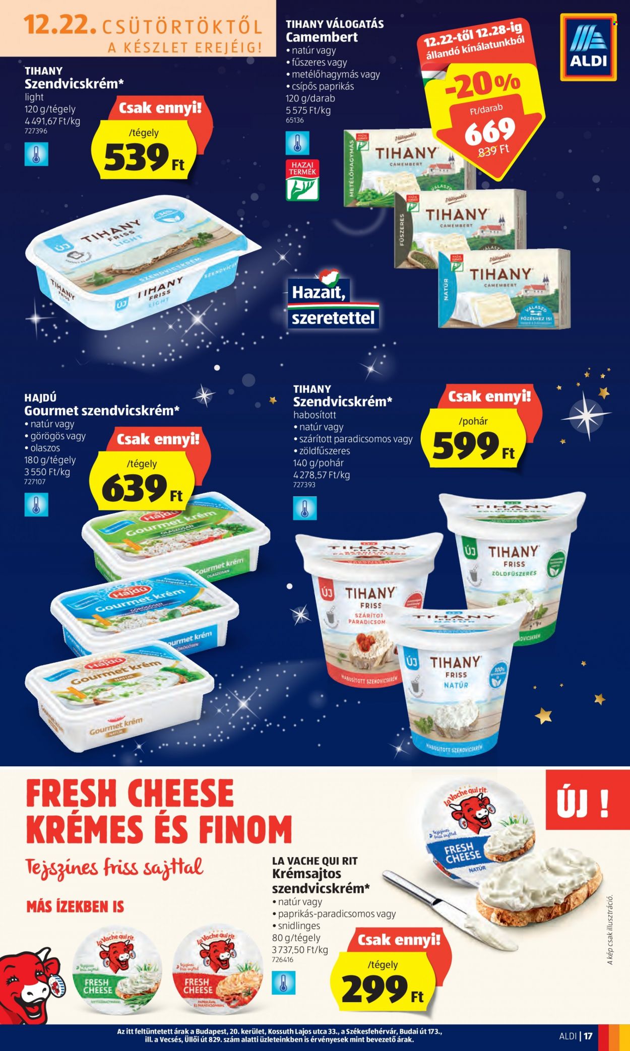 Aldi akciós újságok - 2022.12.22 - 2022.12.28. Oldal 17