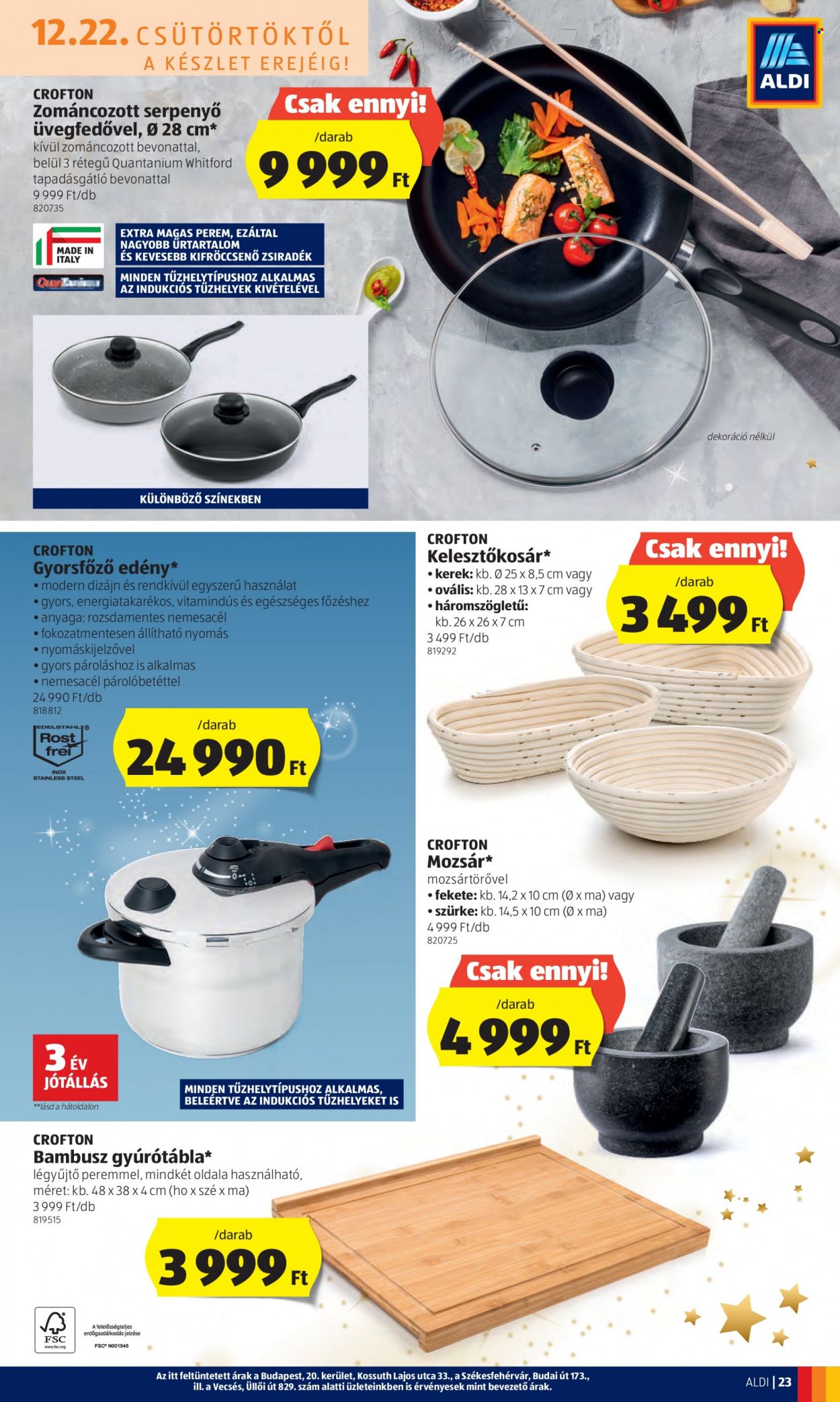 Aldi akciós újságok - 2022.12.22 - 2022.12.28. Oldal 23