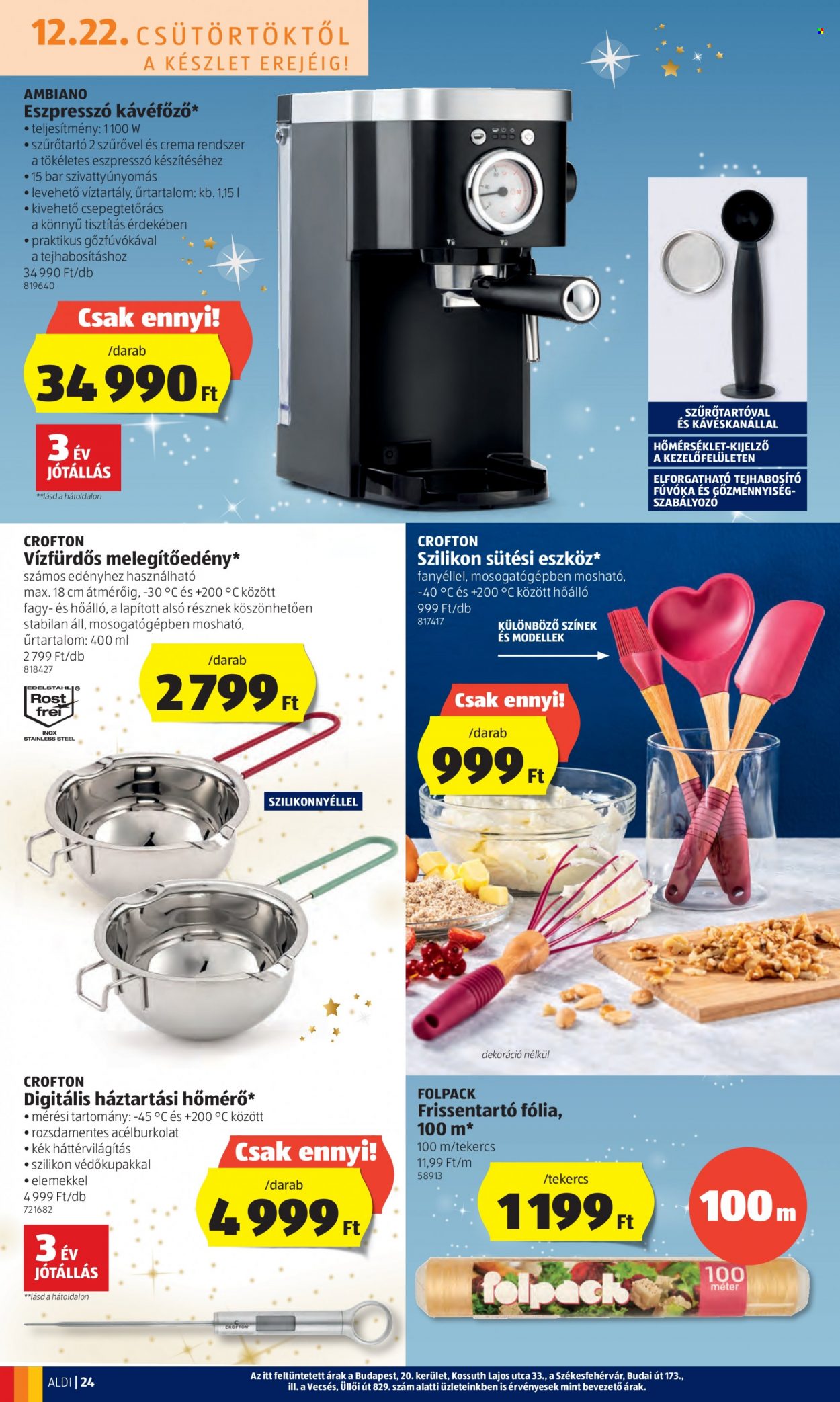 Aldi akciós újságok - 2022.12.22 - 2022.12.28. Oldal 24