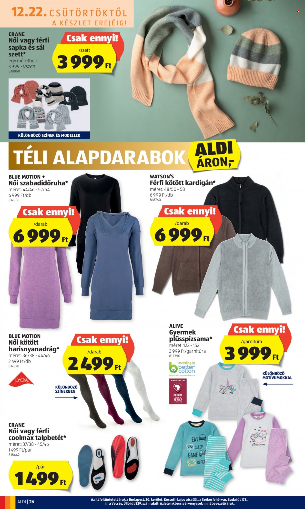 Aldi akciós újságok - 2022.12.22 - 2022.12.28. Oldal 26