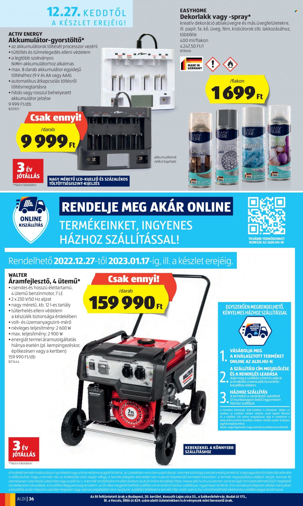 Aldi akciós újságok - 2022.12.22 - 2022.12.28. Oldal 36