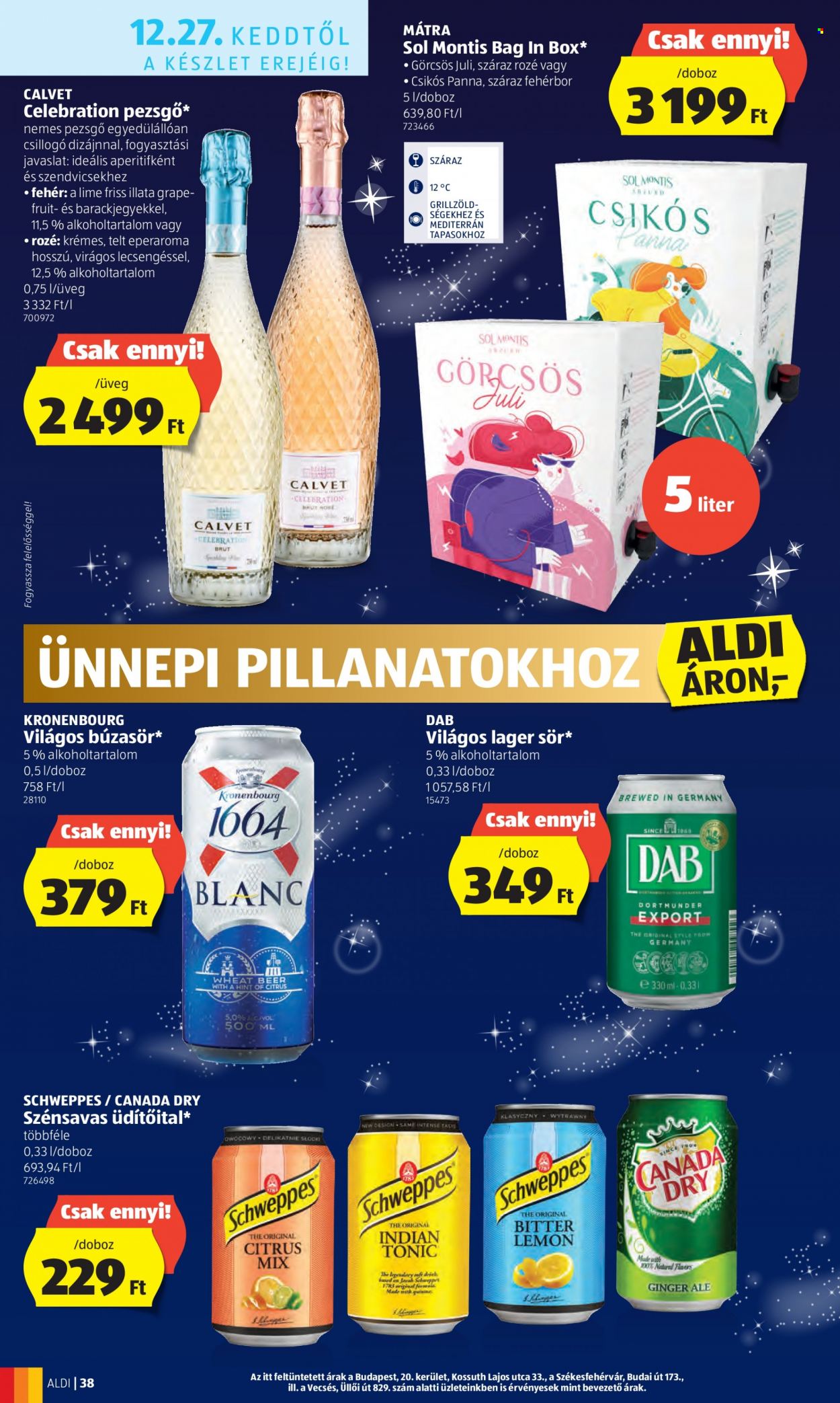 Aldi akciós újságok - 2022.12.22 - 2022.12.28. Oldal 38
