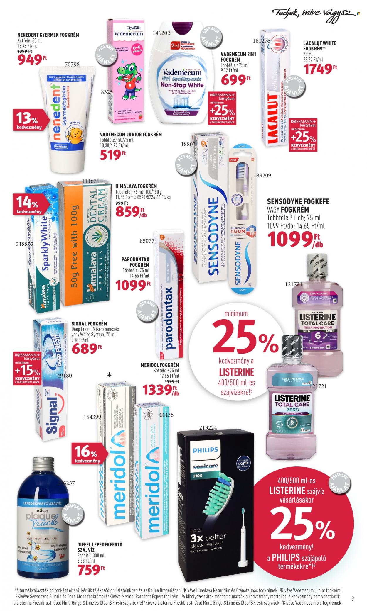 Rossmann akciós újságok - 2022.12.19 - 2022.12.23. Oldal 9