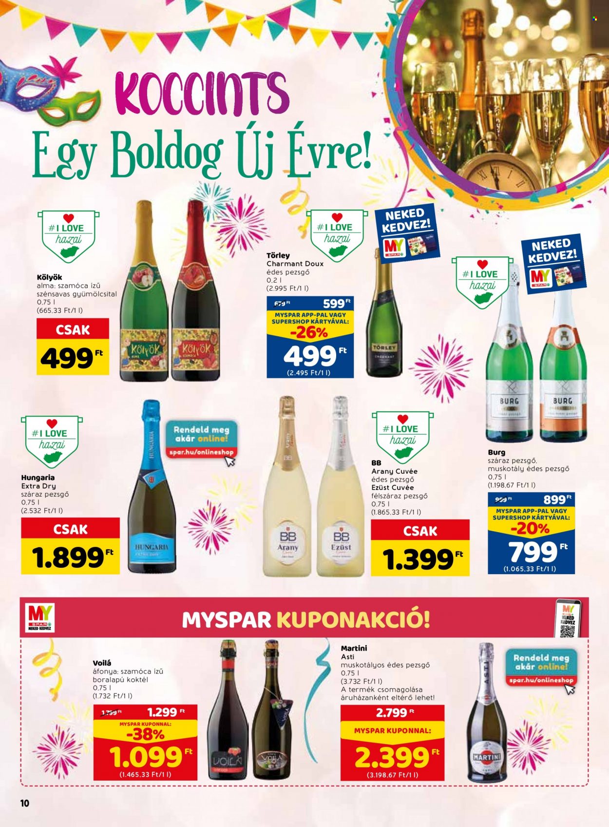 SPAR akciós újságok - 2022.12.27 - 2022.12.31. Oldal 22