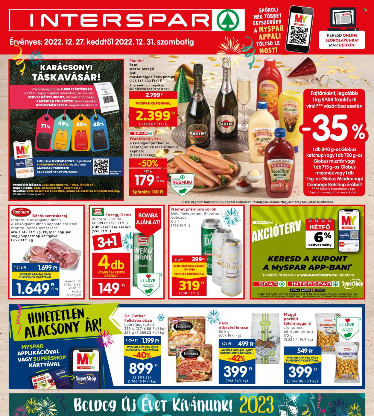 INTERSPAR akciós újságok - 2022.12.27 - 2022.12.31. Oldal 1