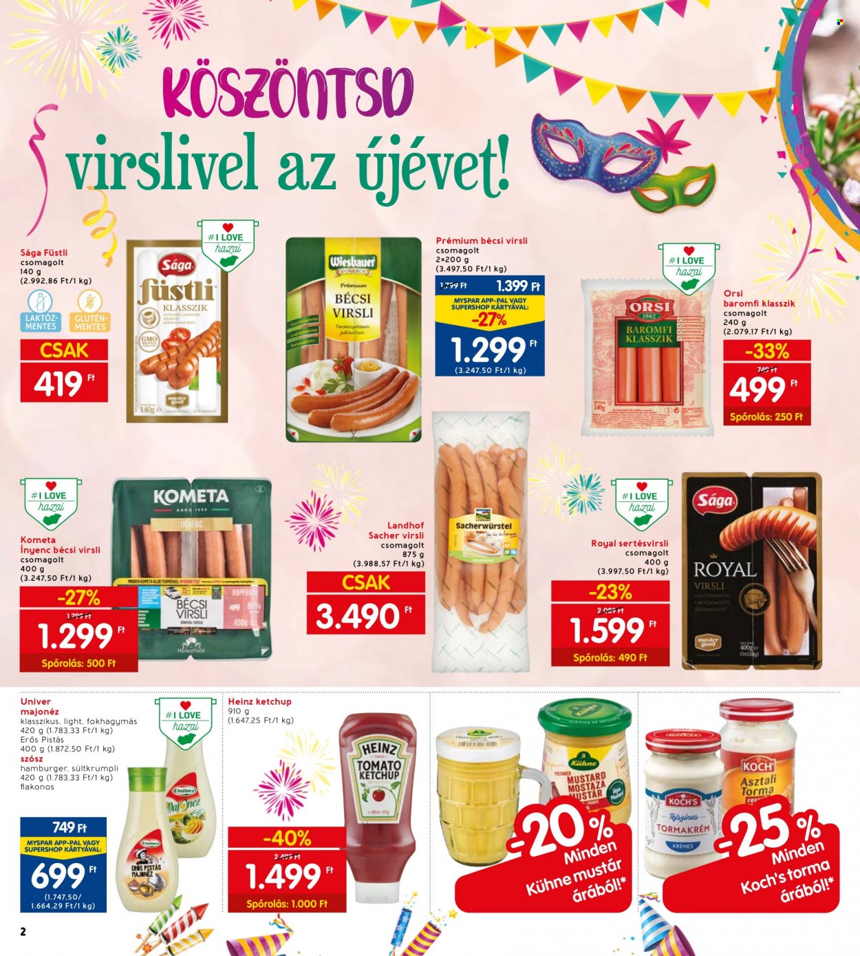 INTERSPAR akciós újságok - 2022.12.27 - 2022.12.31. Oldal 4