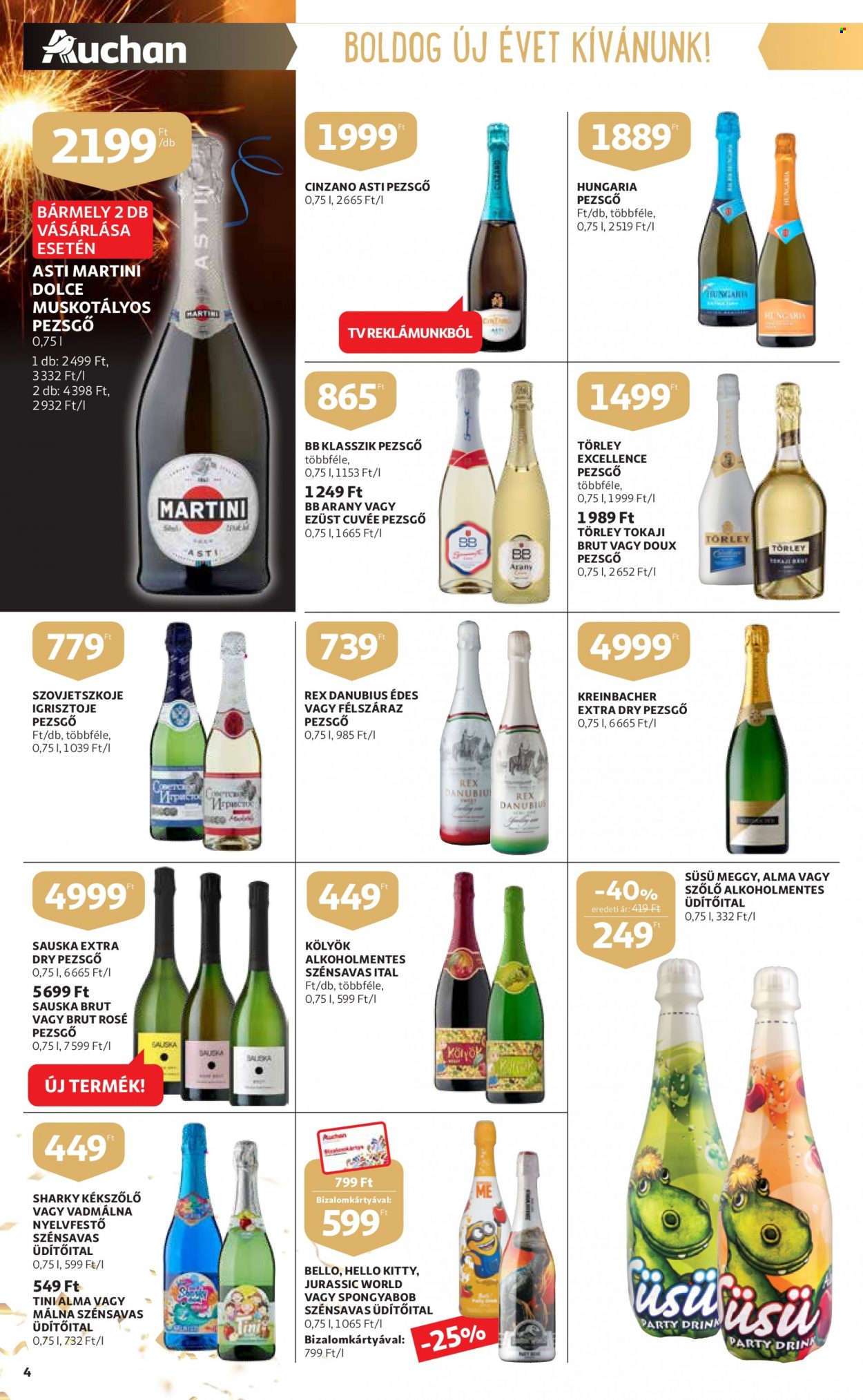 Auchan akciós újságok - 2022.12.27 - 2023.01.04. Oldal 4