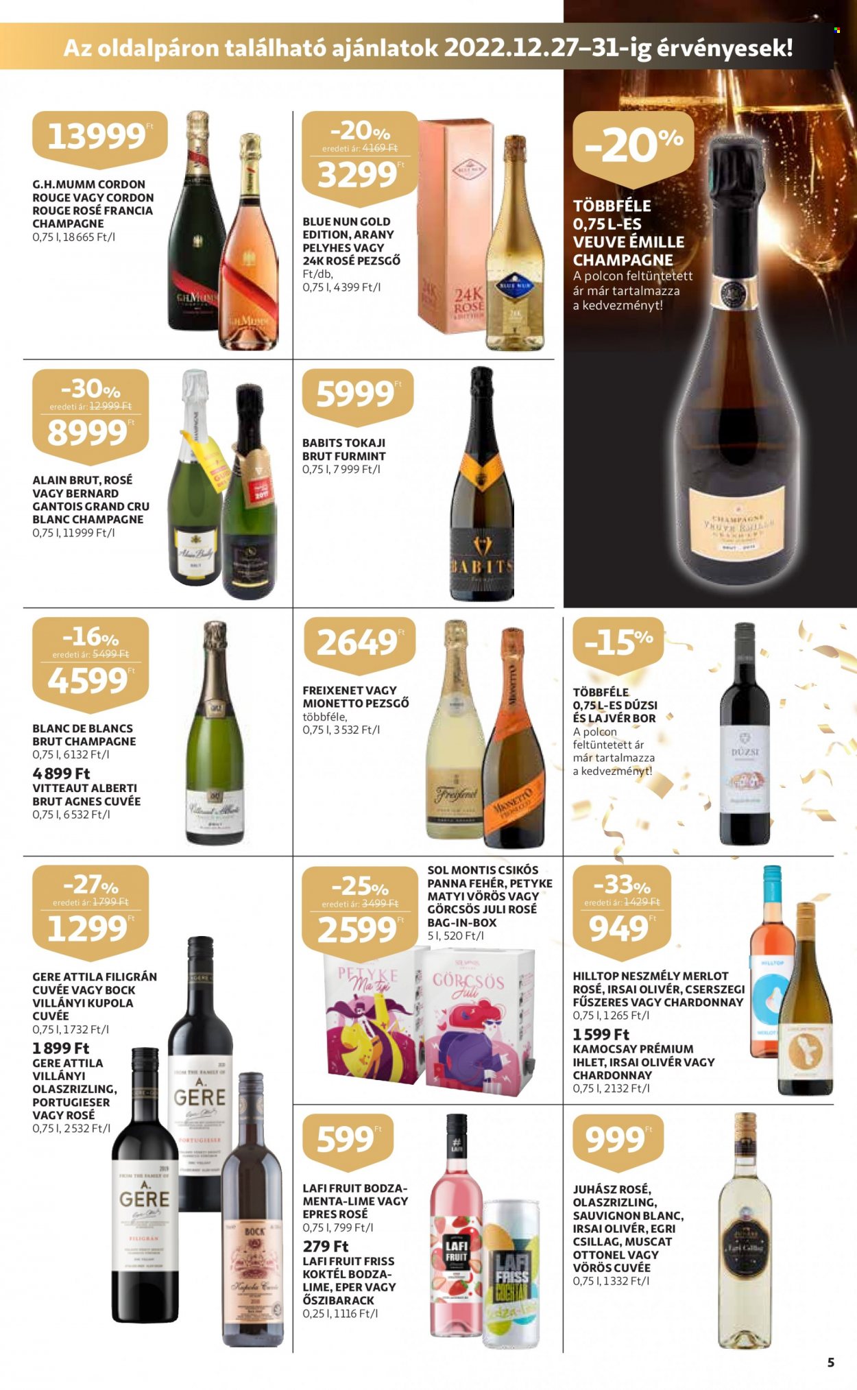 Auchan akciós újságok - 2022.12.27 - 2023.01.04. Oldal 5