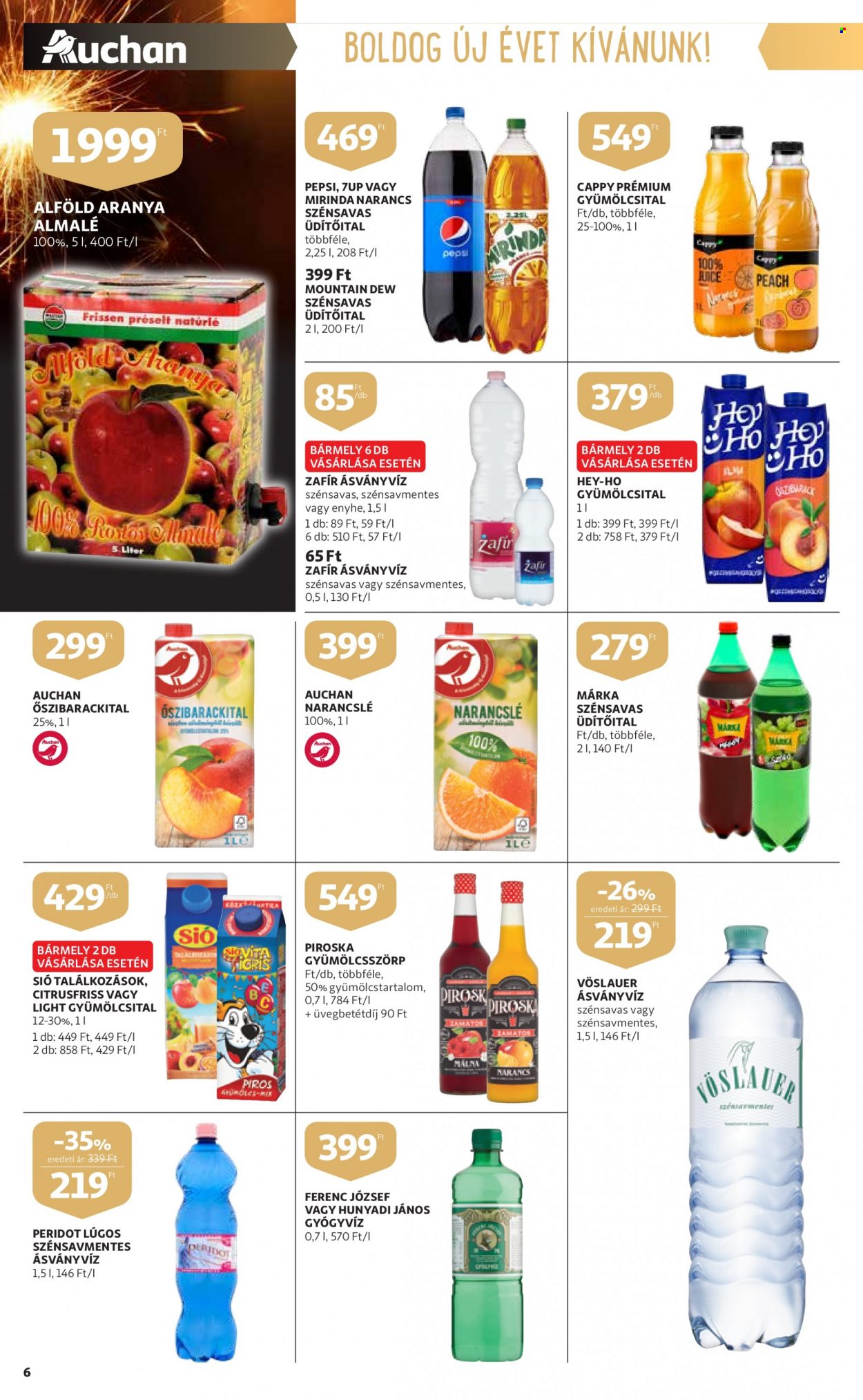 Auchan akciós újságok - 2022.12.27 - 2023.01.04. Oldal 6