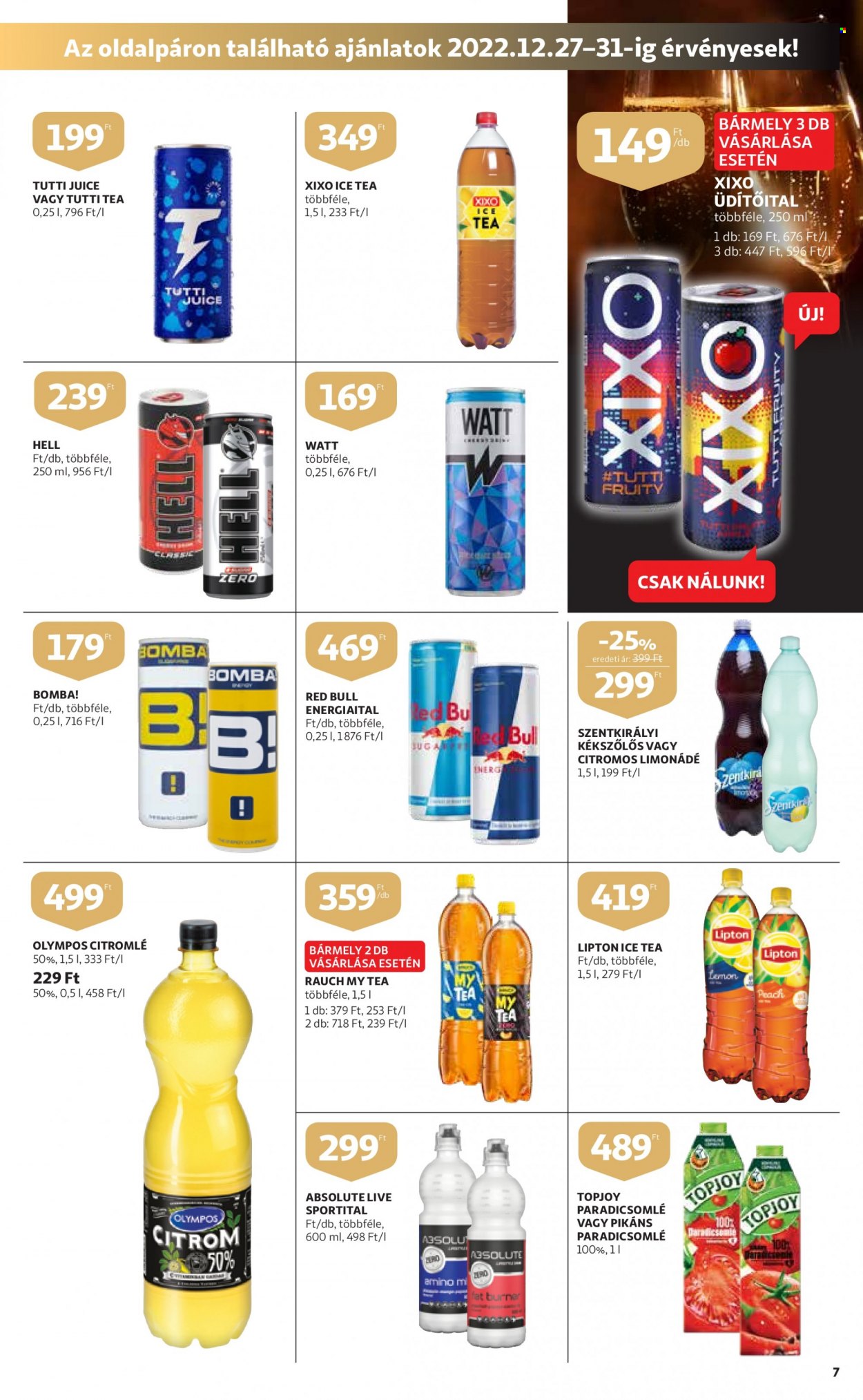 Auchan akciós újságok - 2022.12.27 - 2023.01.04. Oldal 7