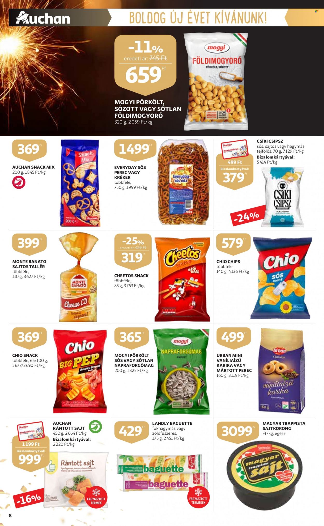 Auchan akciós újságok - 2022.12.27 - 2023.01.04. Oldal 8