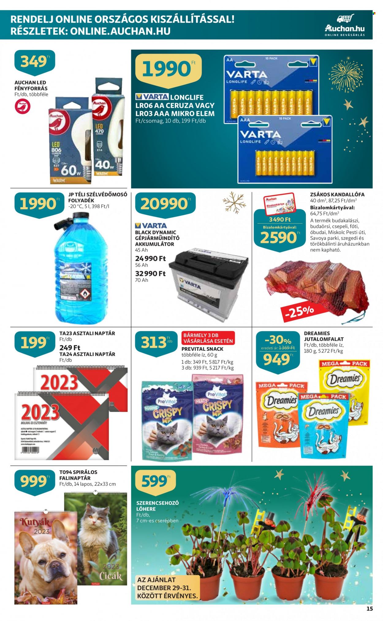 Auchan akciós újságok - 2022.12.27 - 2023.01.04. Oldal 15