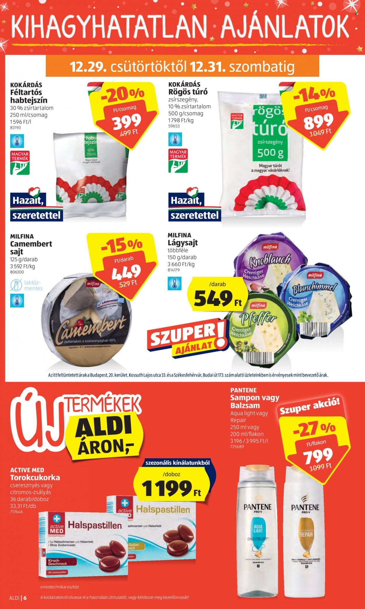 Aldi akciós újságok - 2022.12.29 - 2023.01.04. Oldal 6