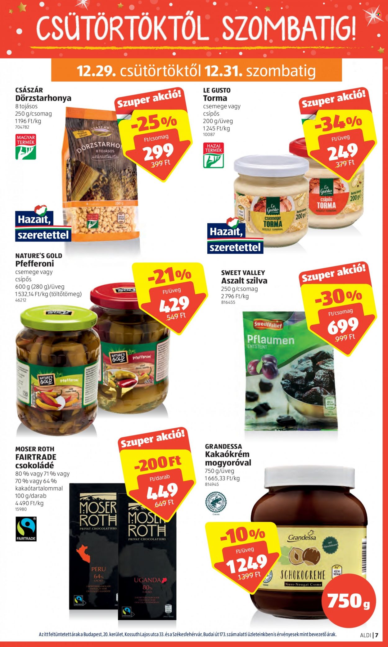 Aldi akciós újságok - 2022.12.29 - 2023.01.04. Oldal 7