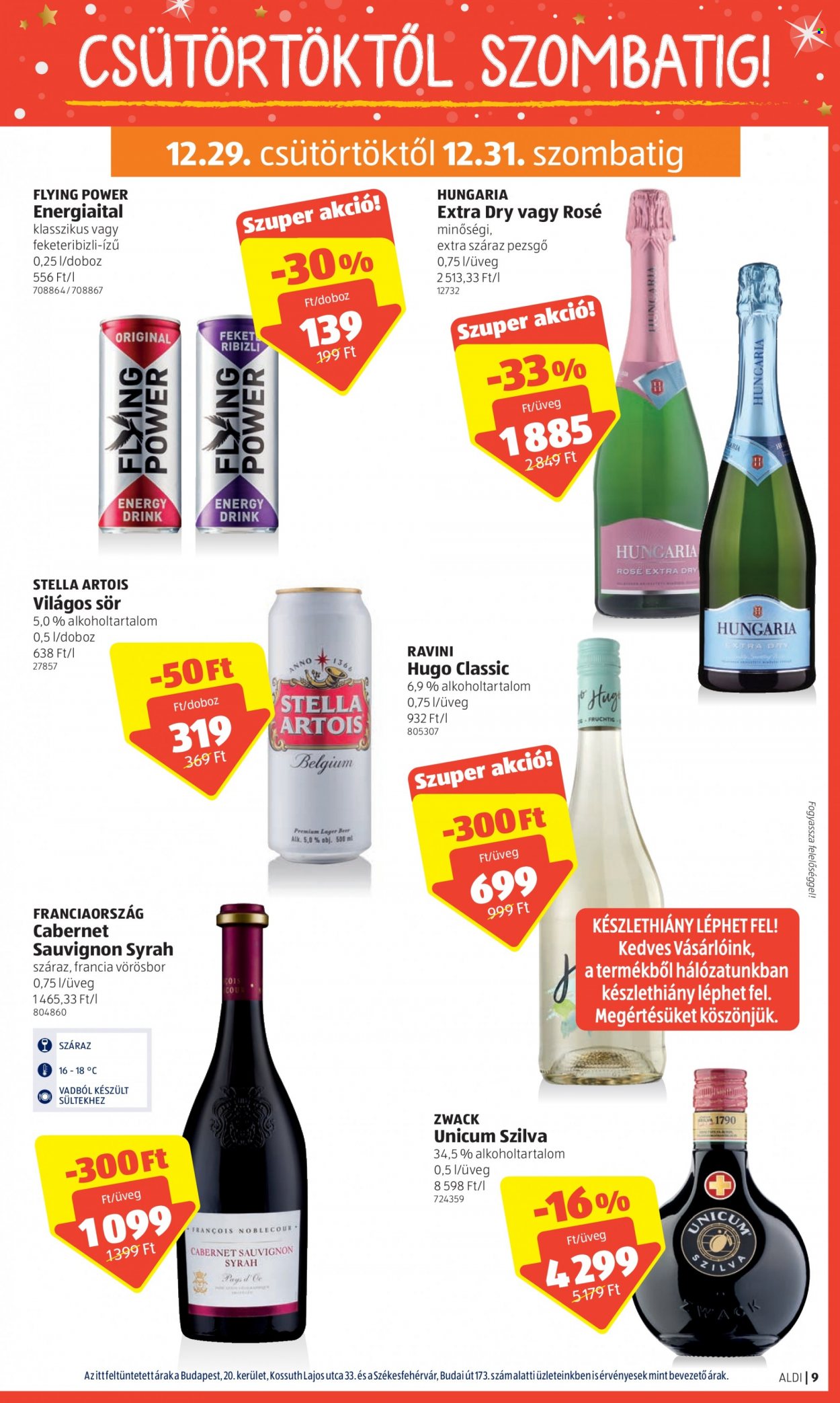 Aldi akciós újságok - 2022.12.29 - 2023.01.04. Oldal 9