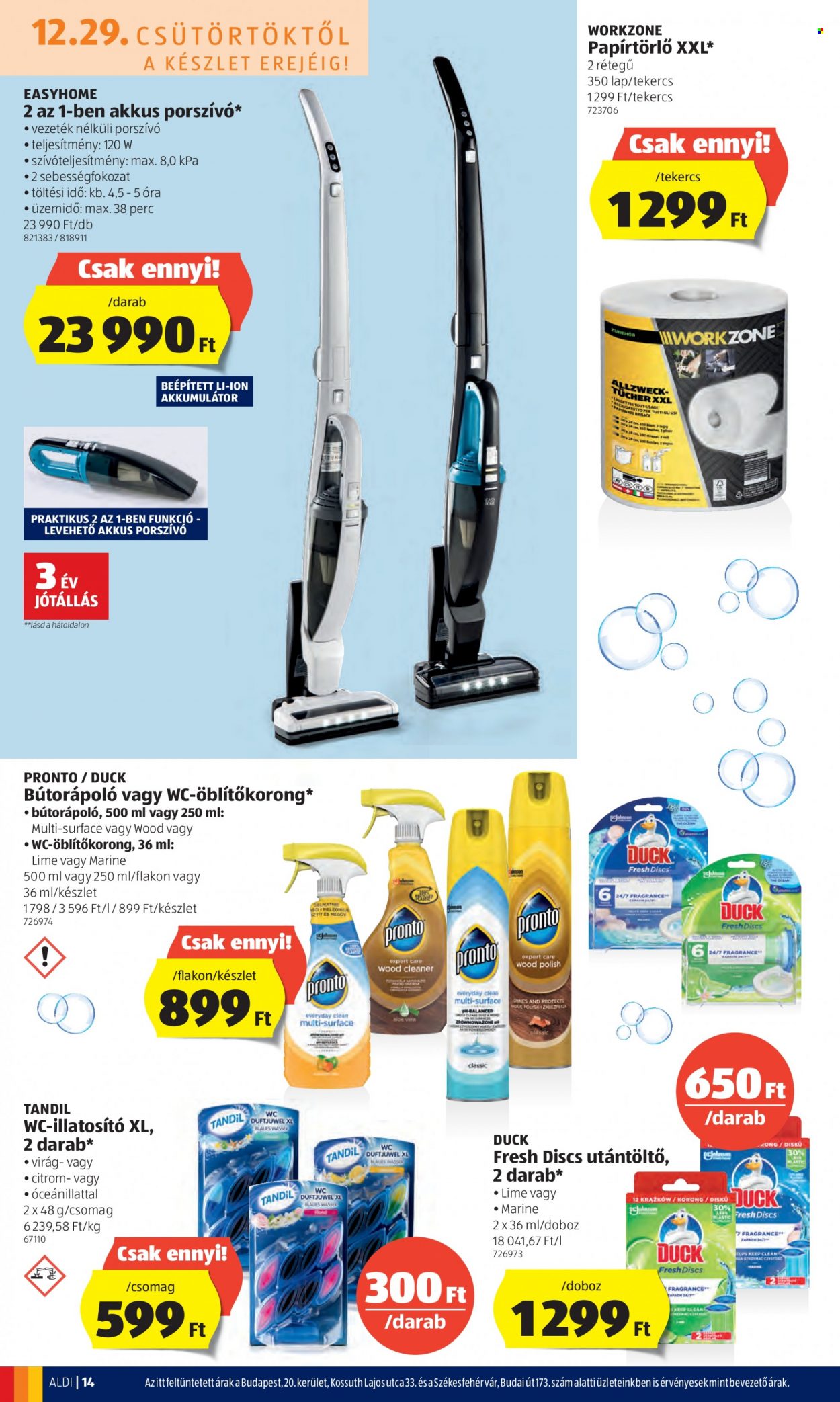 Aldi akciós újságok - 2022.12.29 - 2023.01.04. Oldal 14