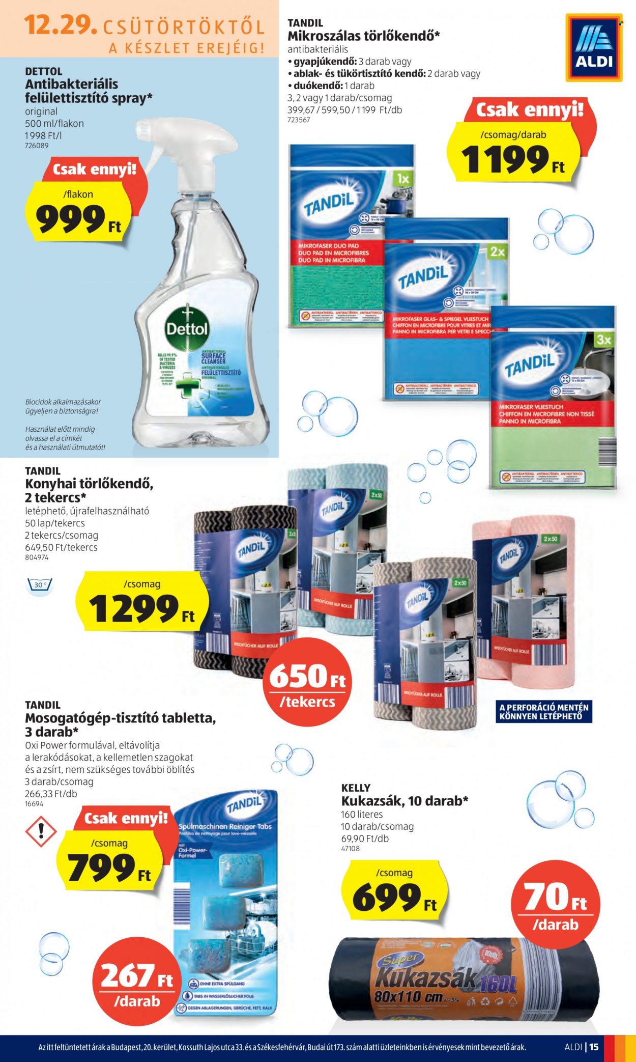 Aldi akciós újságok - 2022.12.29 - 2023.01.04. Oldal 15