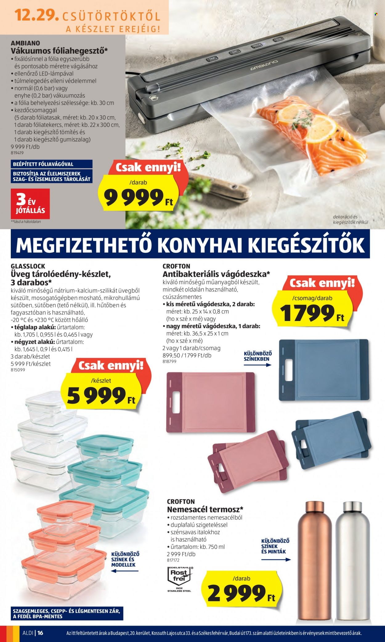 Aldi akciós újságok - 2022.12.29 - 2023.01.04. Oldal 16