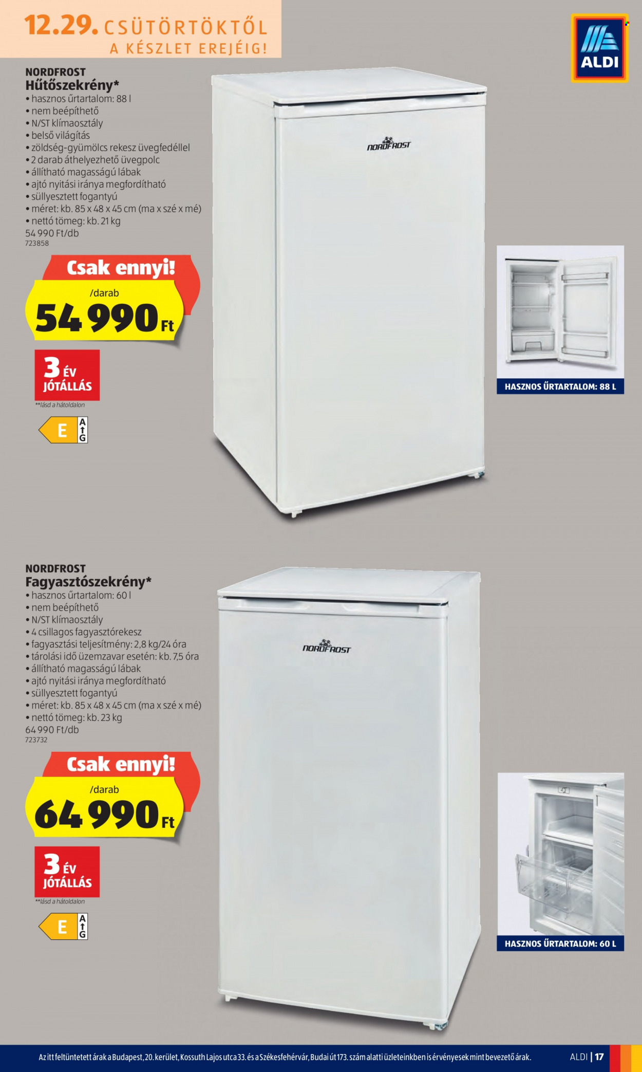 Aldi akciós újságok - 2022.12.29 - 2023.01.04. Oldal 17