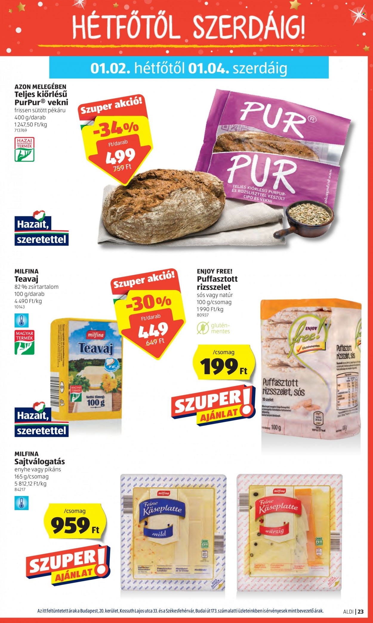 Aldi akciós újságok - 2022.12.29 - 2023.01.04. Oldal 23