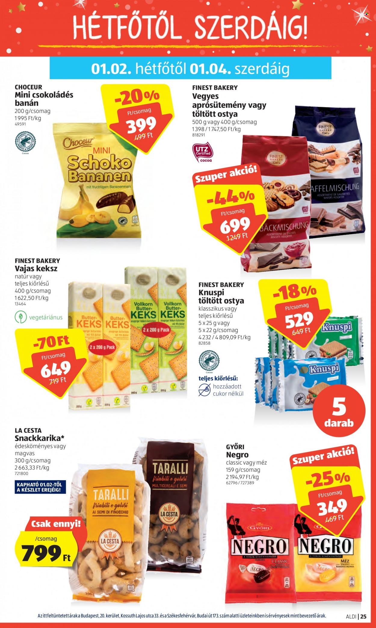 Aldi akciós újságok - 2022.12.29 - 2023.01.04. Oldal 25