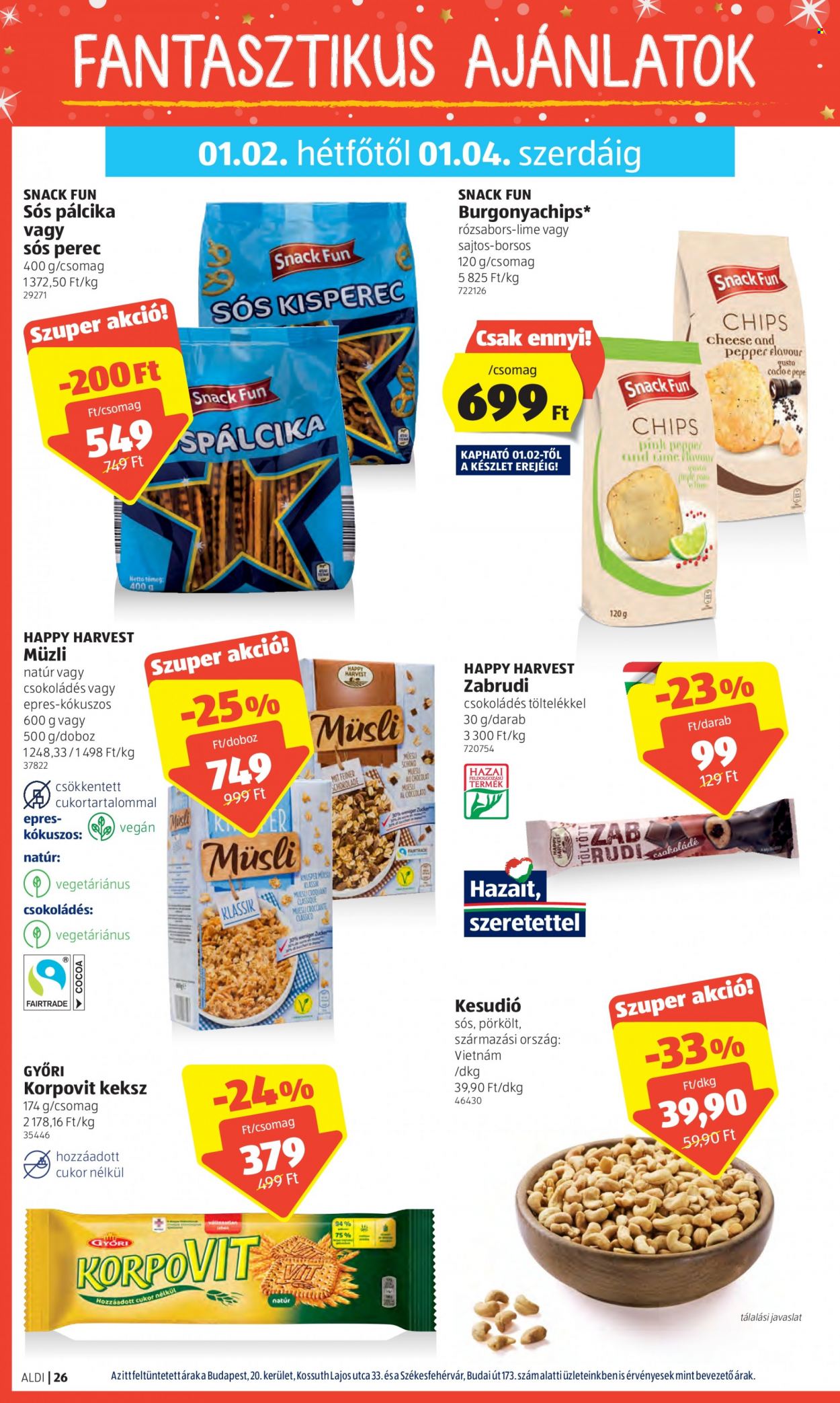 Aldi akciós újságok - 2022.12.29 - 2023.01.04. Oldal 26