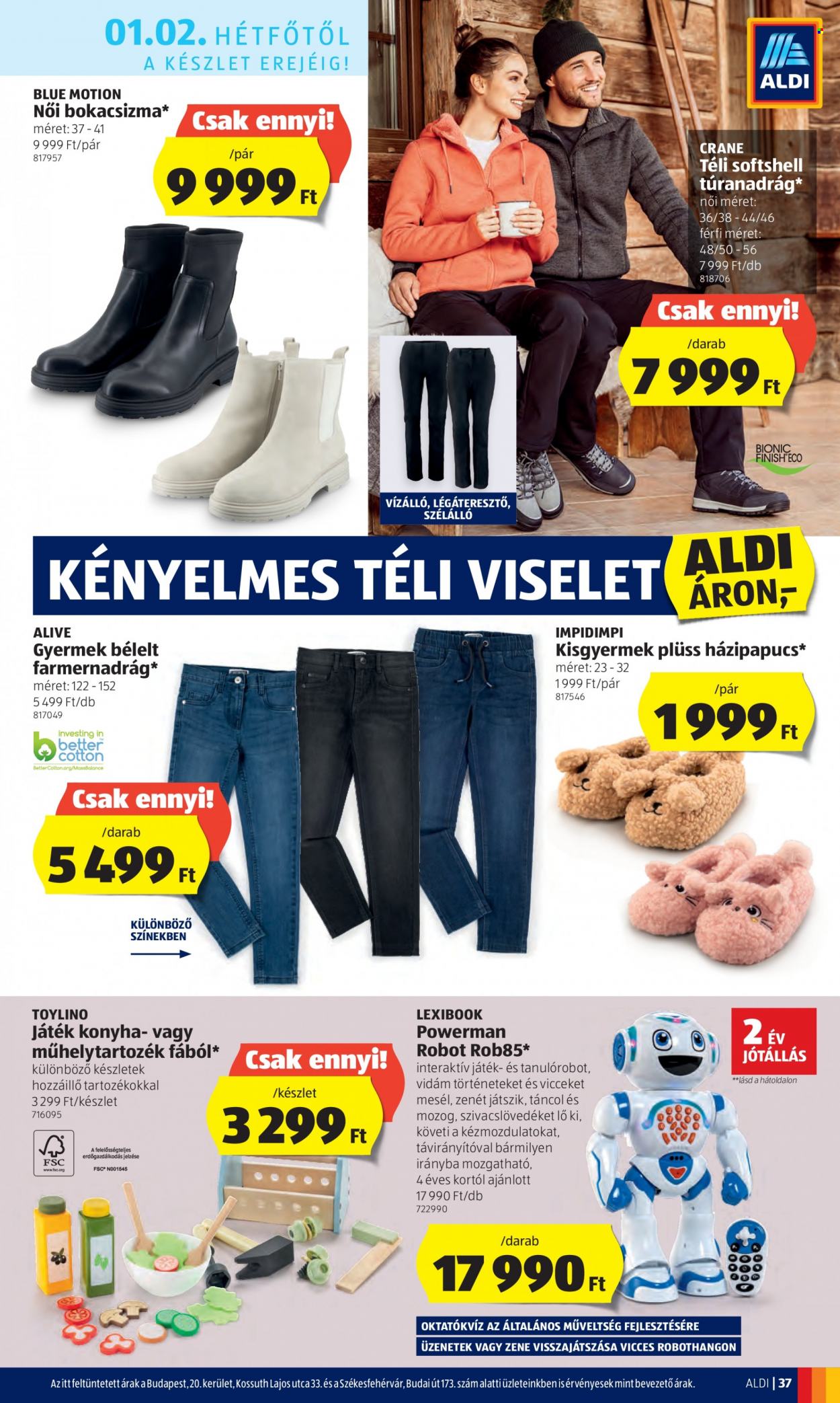 Aldi akciós újságok - 2022.12.29 - 2023.01.04. Oldal 37