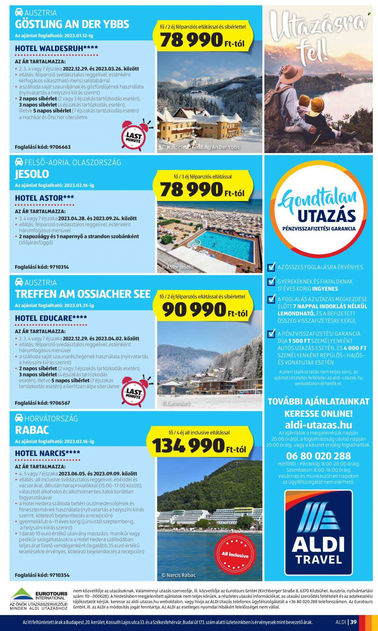 Aldi akciós újságok - 2022.12.29 - 2023.01.04. Oldal 39