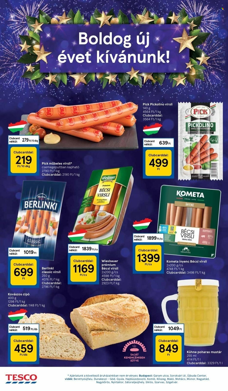 TESCO akciós újságok - 2022.12.27 - 2023.01.02. Oldal 2