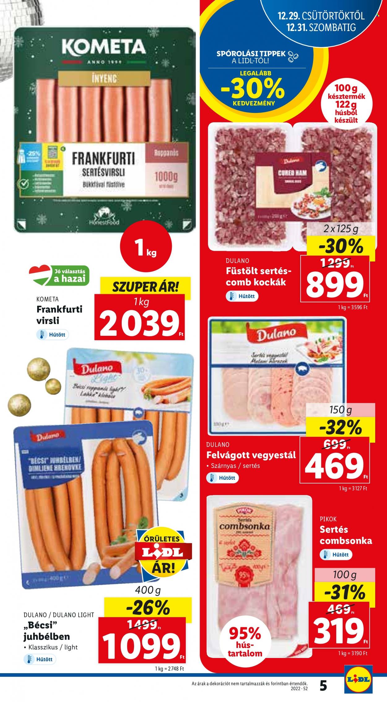 Lidl akciós újságok - 2022.12.29 - 2023.01.04. Oldal 5