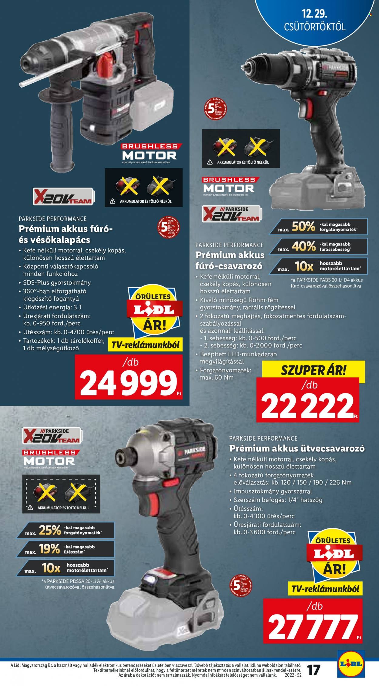 Lidl akciós újságok - 2022.12.29 - 2023.01.04. Oldal 17