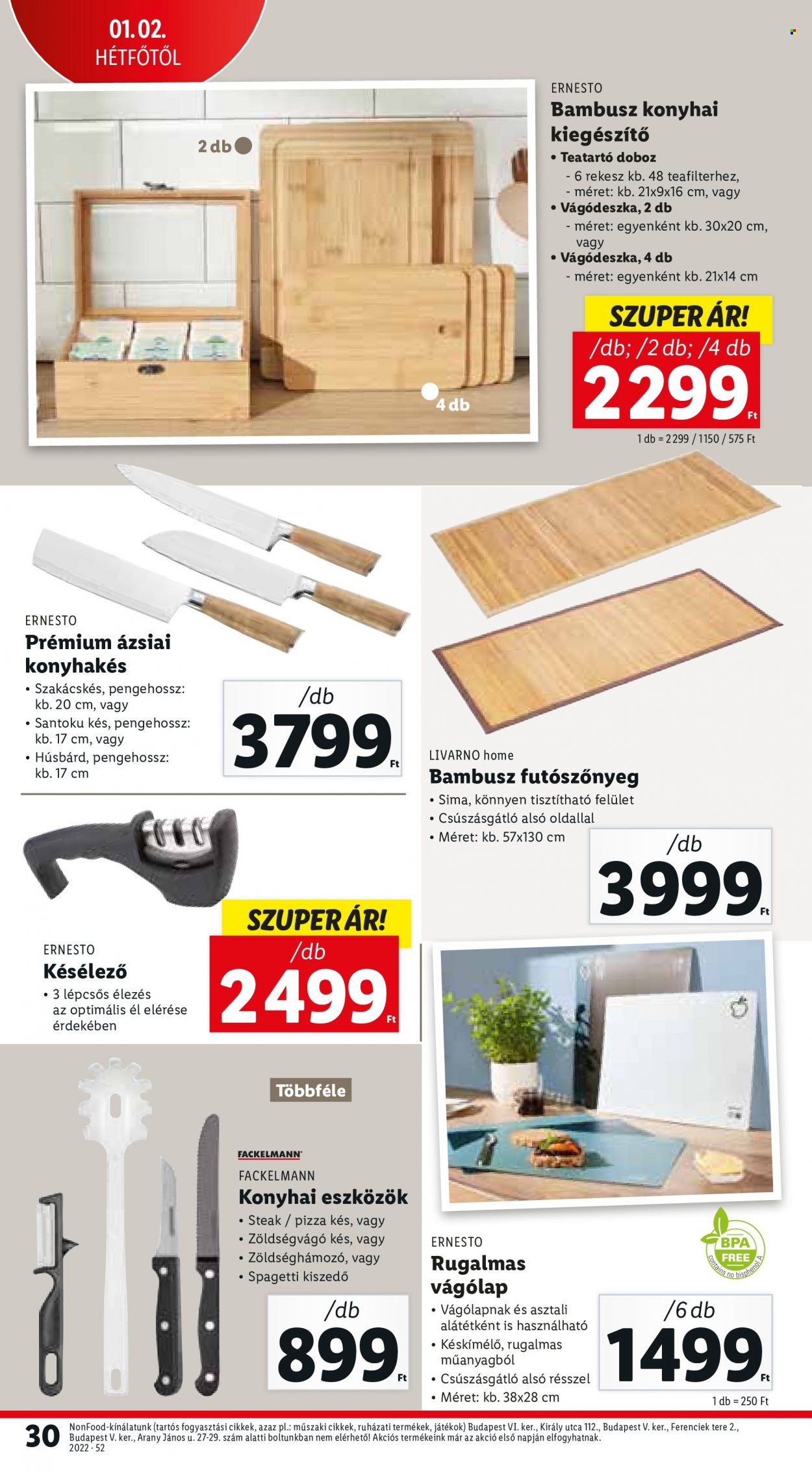 Lidl akciós újságok - 2022.12.29 - 2023.01.04. Oldal 30