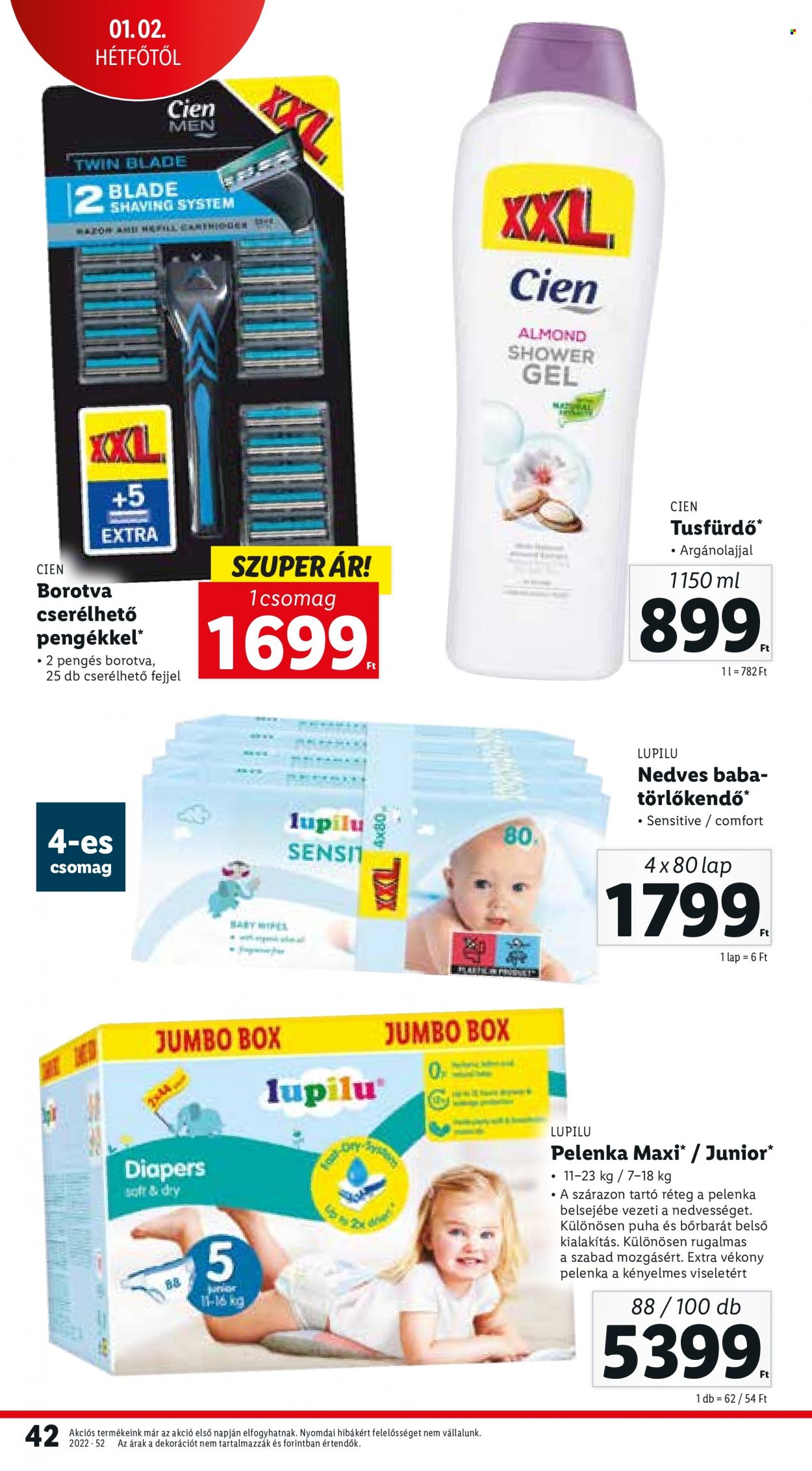 Lidl akciós újságok - 2022.12.29 - 2023.01.04. Oldal 42